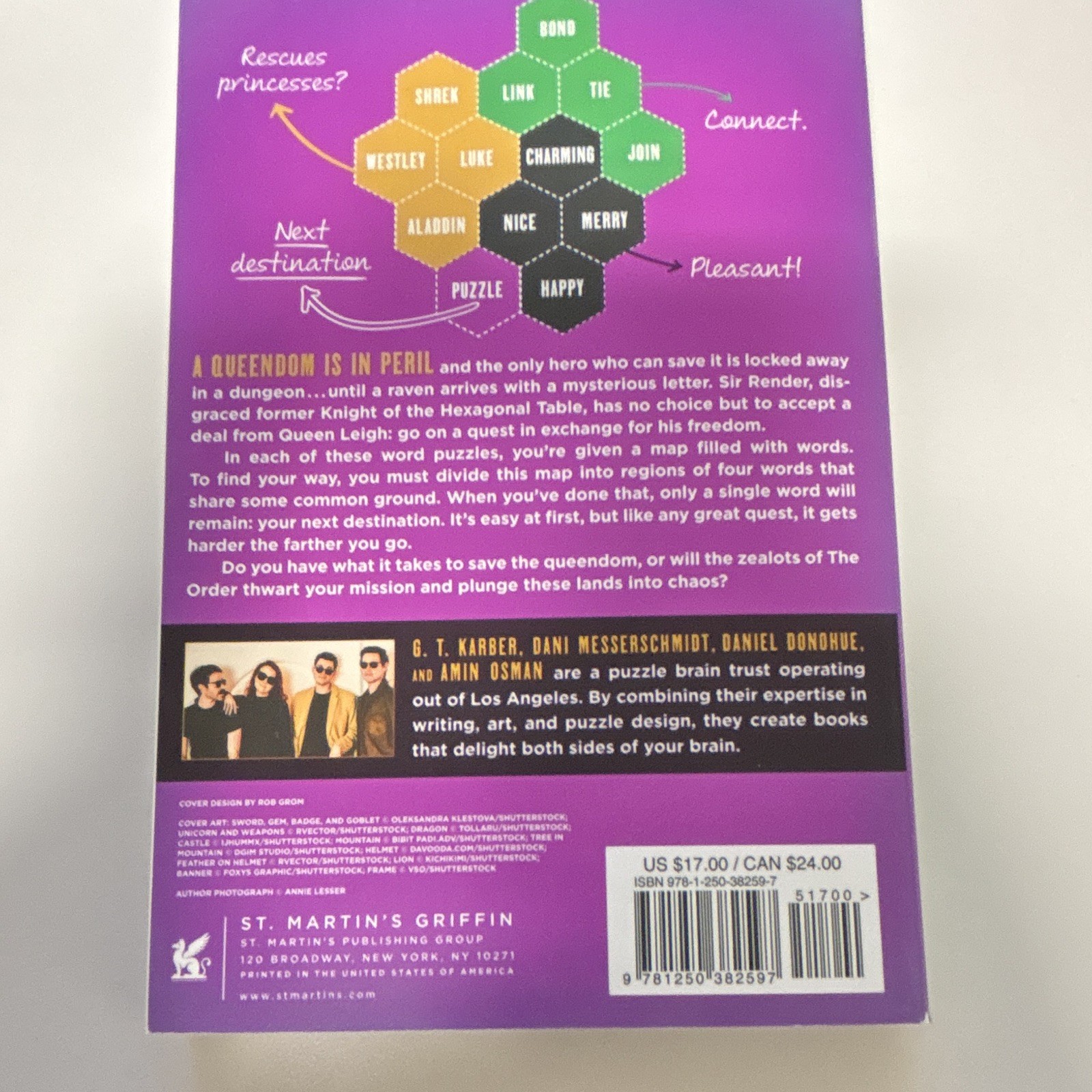 G. T. Karber Bordergrams: A Quest for the Queen 80 Puzzles TPB 2026