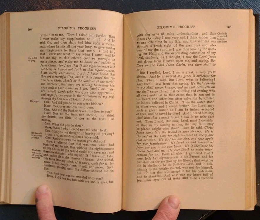 Pilgrim’s Progress by Bunyan and Donne and Herbert by Walton