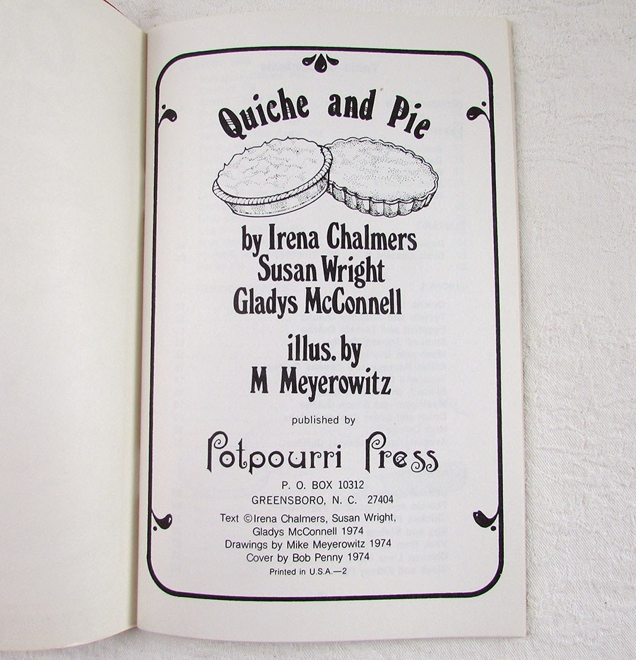 LOT Fondue Pasta Quiche Souffle Vintage Small Cookbook Potpourri Press 1970s VTG