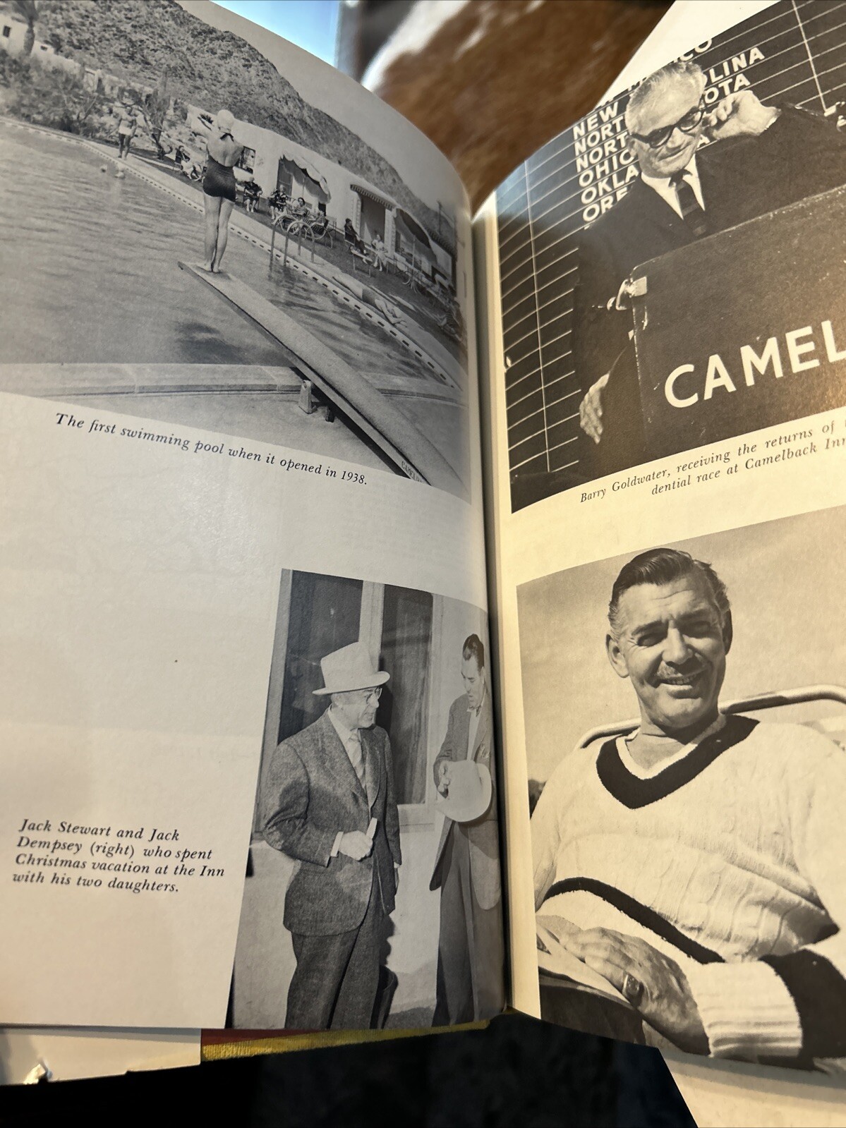 SIGNED We Met at Camelback: Story of Jack & Louise Stewart INN Stevenson (1968)