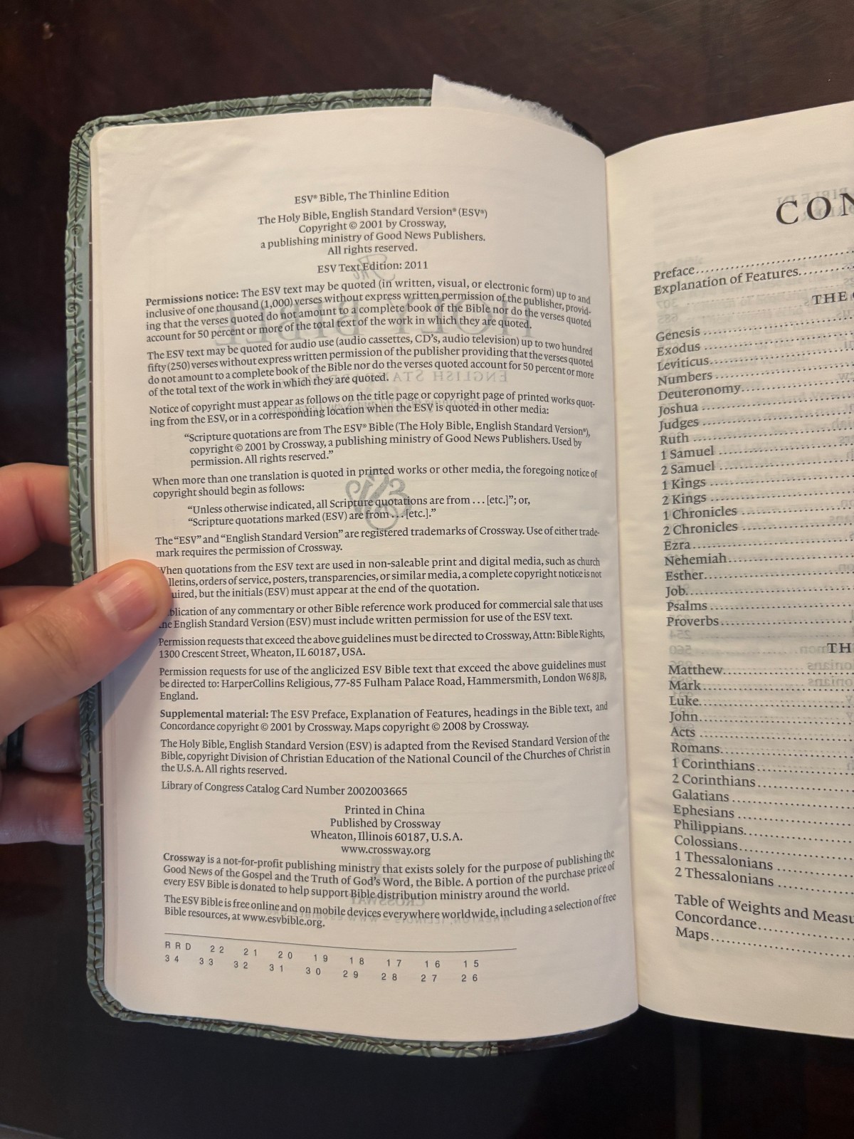 Thinline Bible Garden Design by ESV Bibles by Crossway 2015 Imitation Leather