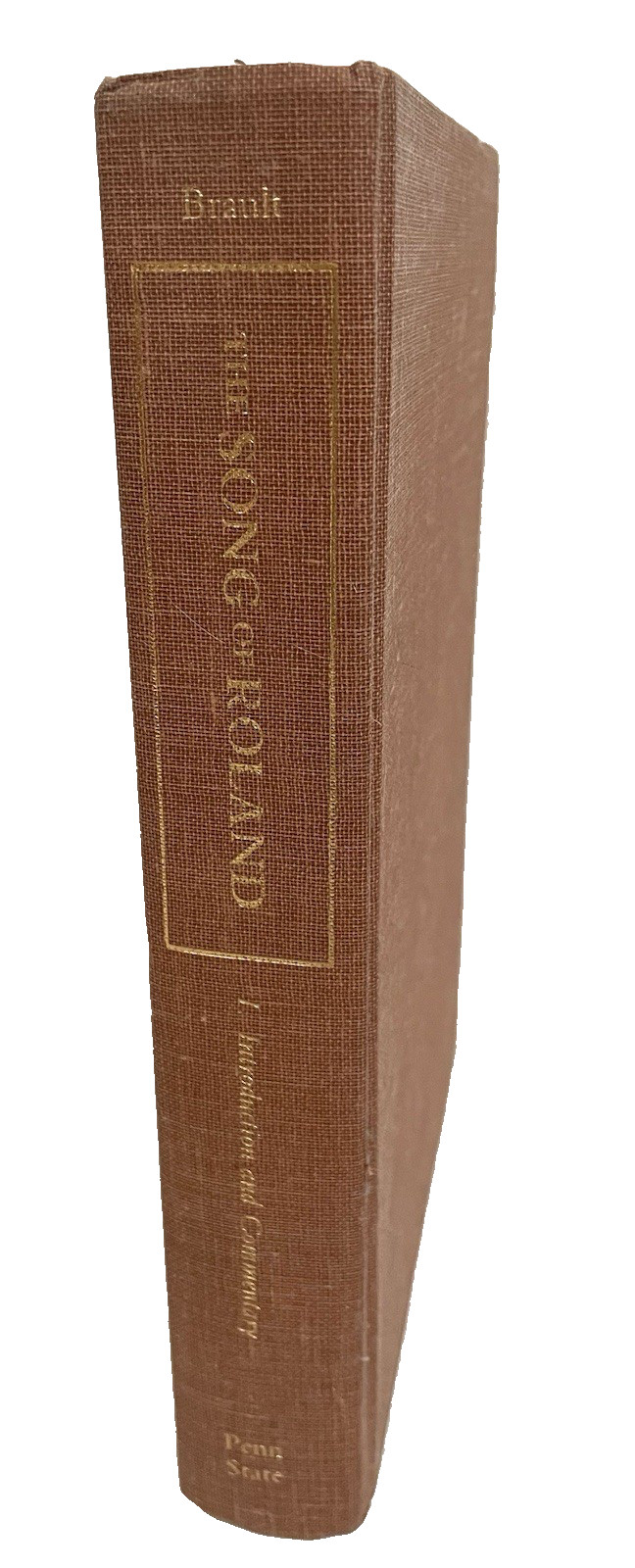 The Song of Roland Vol. 1 Introduction and Commentary by Gerard J. Brault