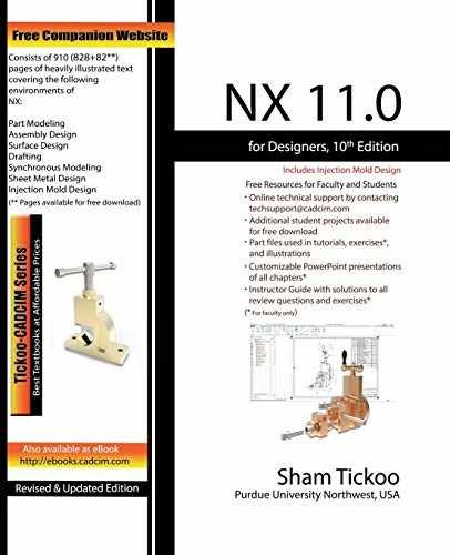 NX 11.0 for Designers – Paperback, by Prof. Sham Tickoo Purdue – Acceptable