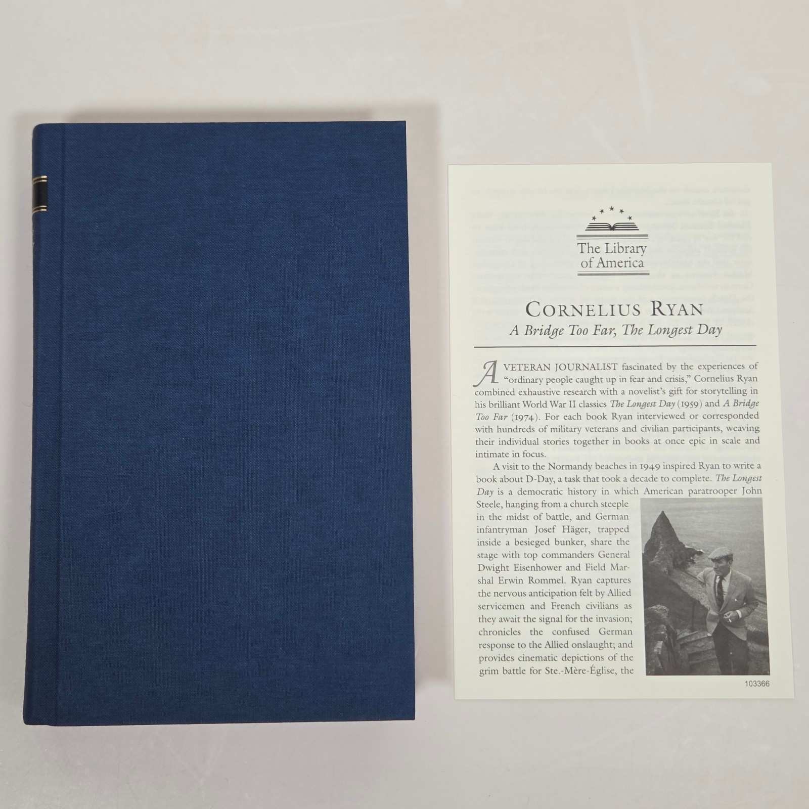 Cornelius Ryan Longest Day A Bridge Too Far Library of America WWII Slipcase 260