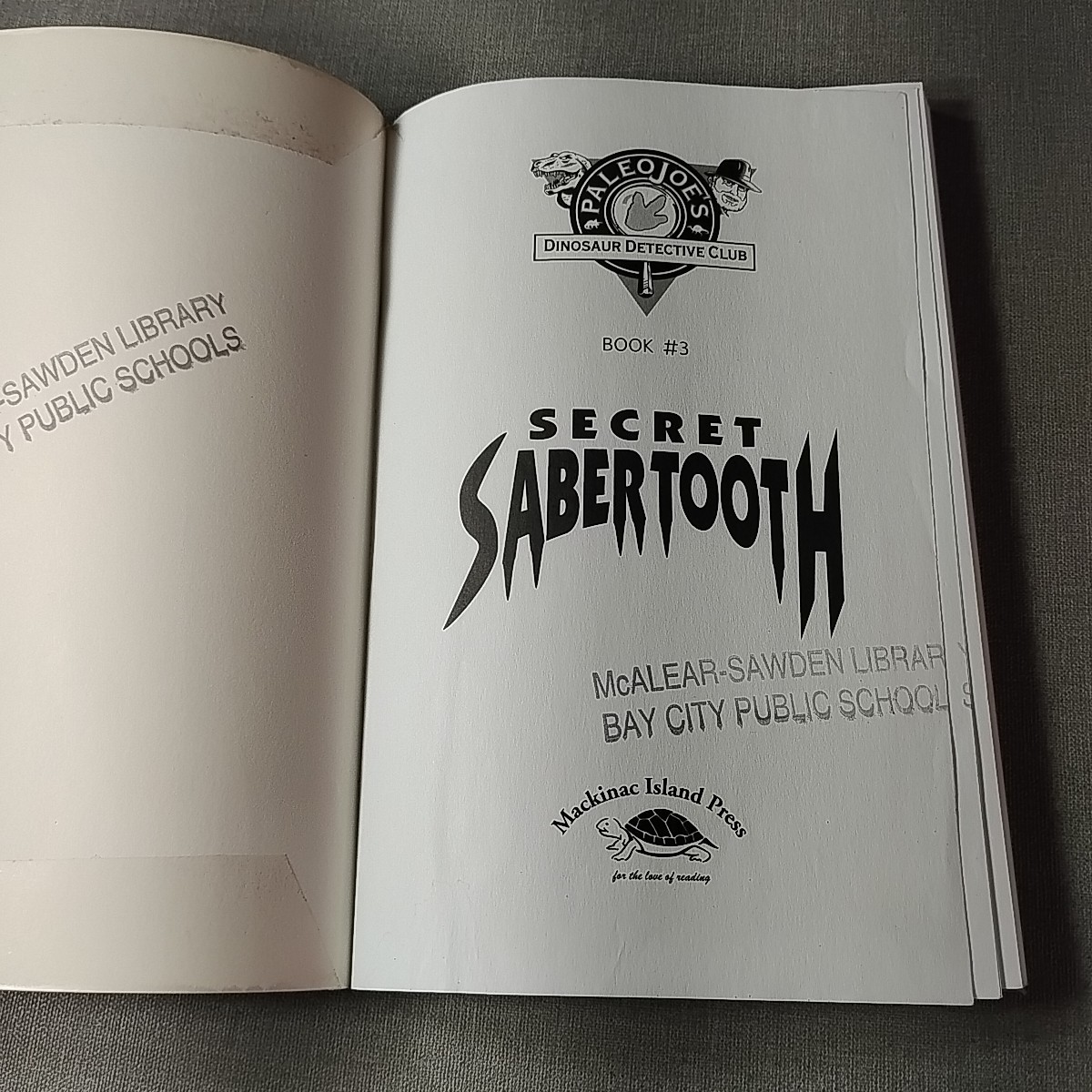 Paleo Joe Dinosaur Detective Club 2 Both Signed Book Lot Stegosaurus Sabertooth