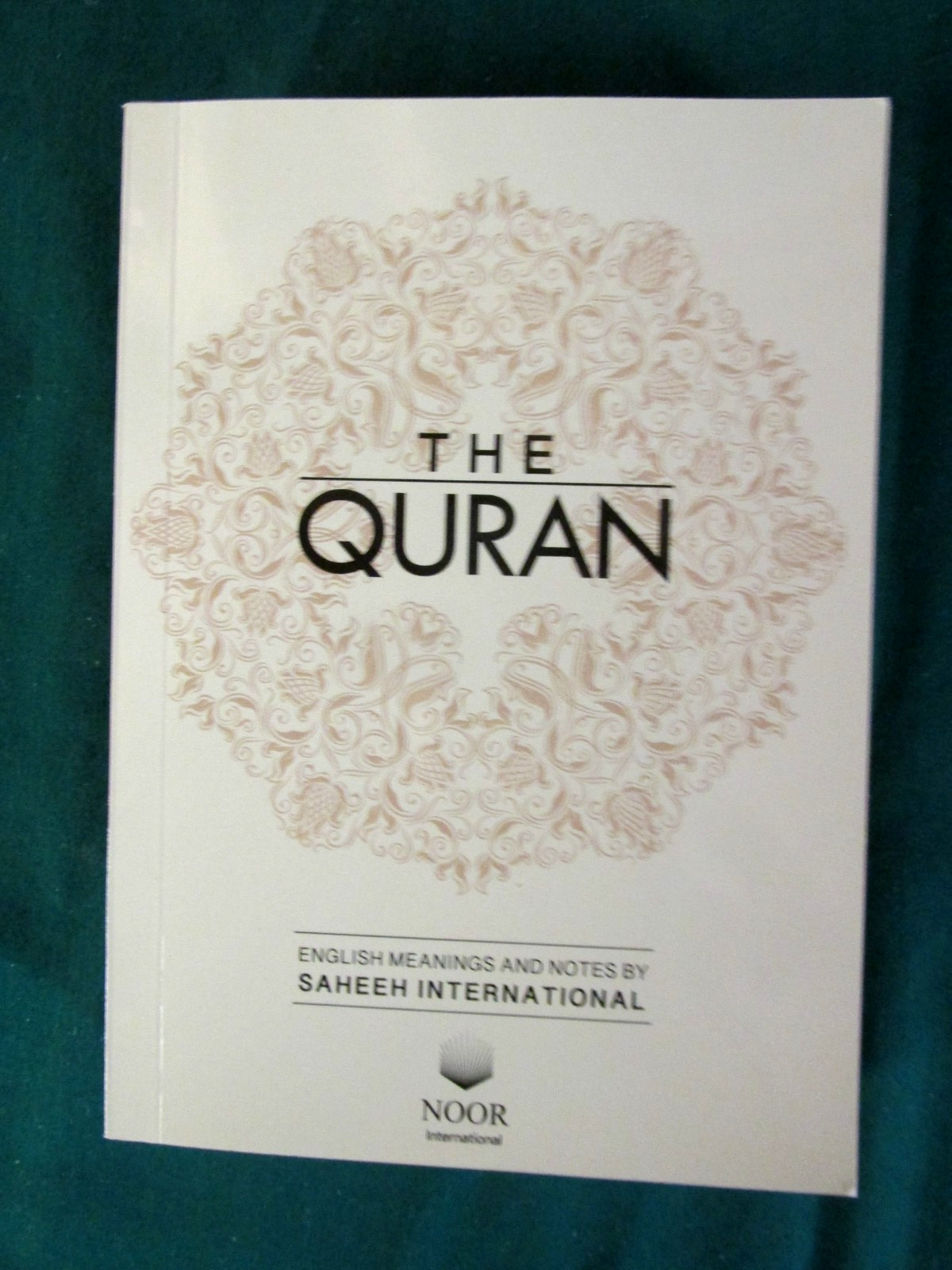 The Quran – English Meanings and Notes by Saheeh International – No Arabic