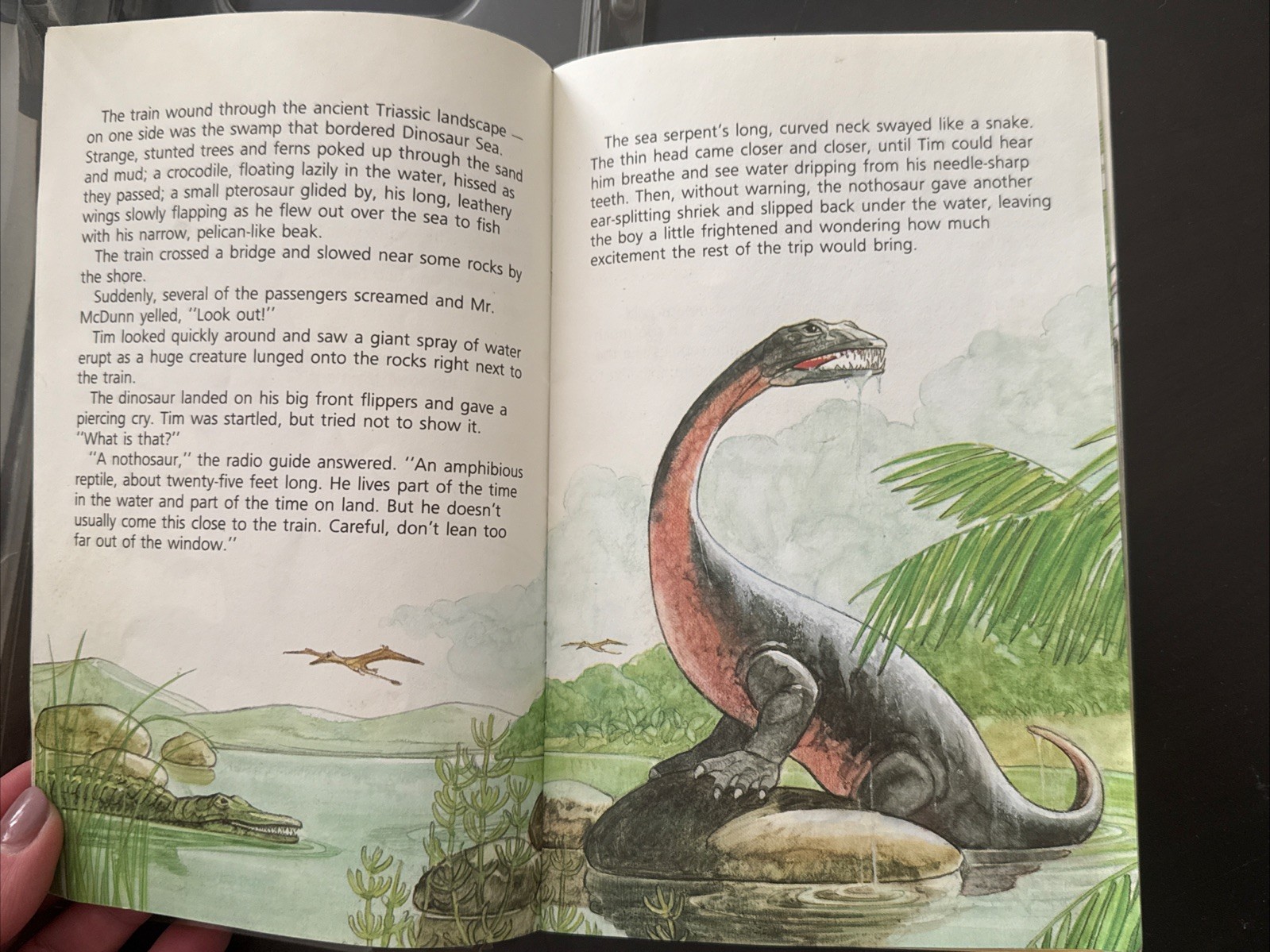 Lost In Dinosaur World Cassette Tape Pss! w/ Book Vintage 1980s George Williams