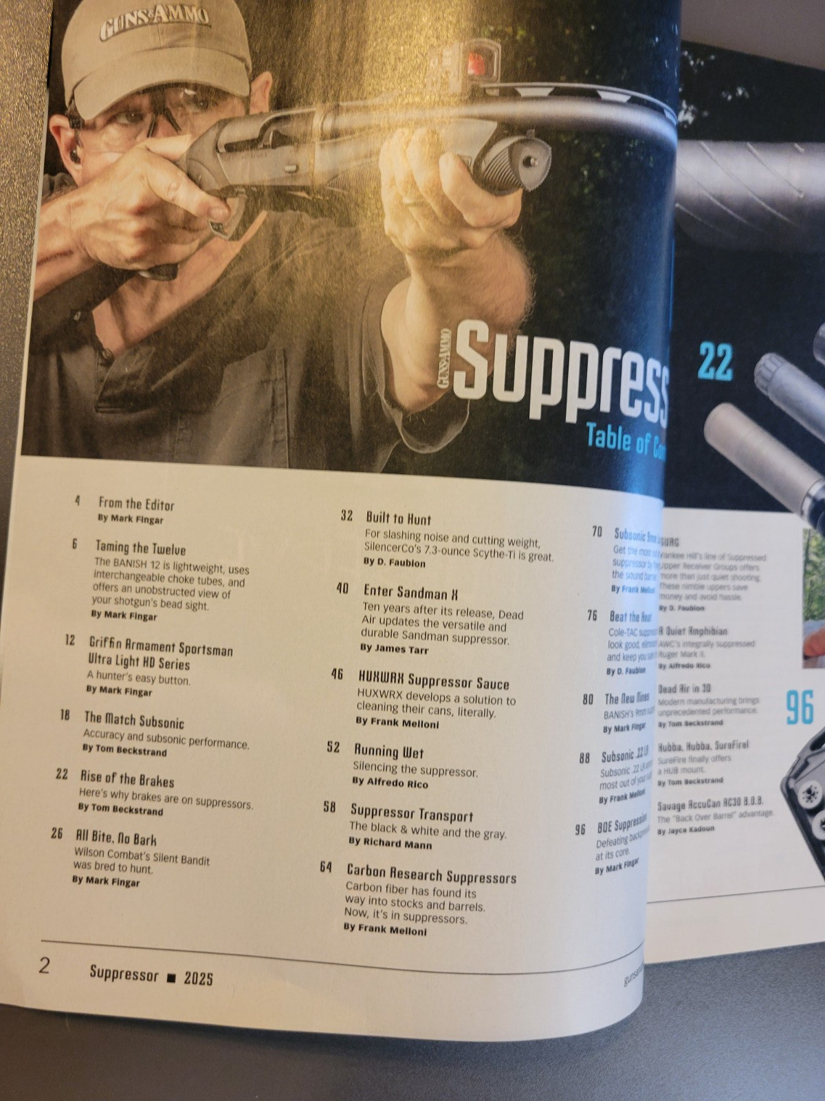 SUPPRESSOR Magazine – Choice Of 2 Issues – Winter 25/26 or Summer 2026