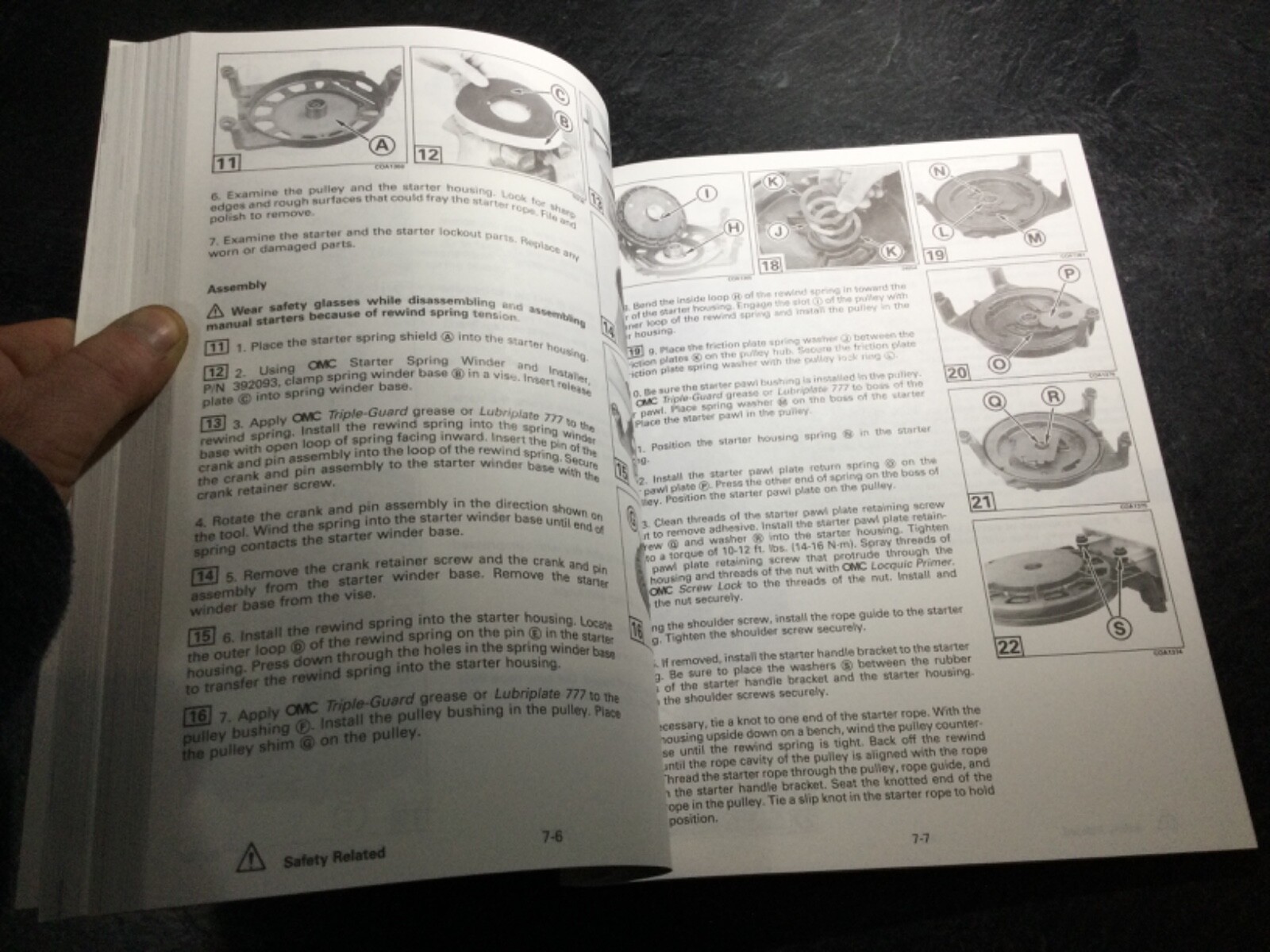 1997 Johnson & Evinrude “EU” 50, 60, 65 70 HP 3-Cylinder Outboard Service Manual