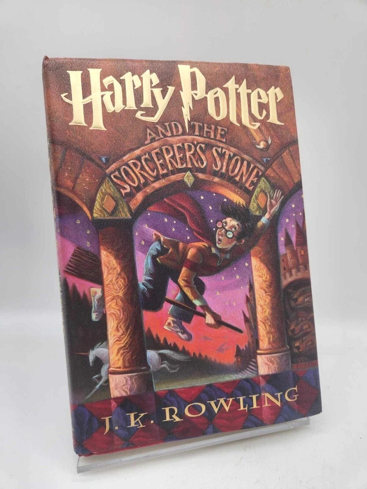 HARRY POTTER and the SORCERER’s STONE, J.K. Rowling 1st American Edition 1998