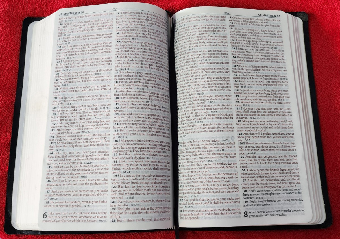 Holy Bible Hendrickson 2015 Thinline Reference Edition KJV