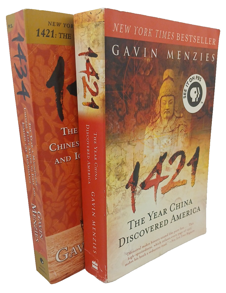 Bundle of 2 – 1421 & 1434 by Gavin Menzies Trade Paperbacks
