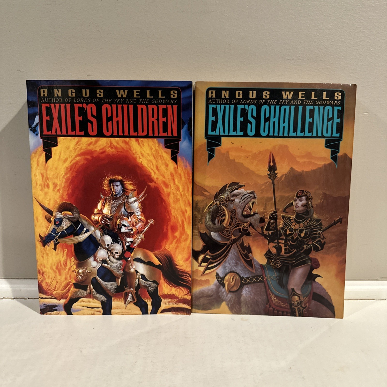 Angus Wells: Exiles Sage Books 1 & 2- Exile’s Children, Exile’s Challenge