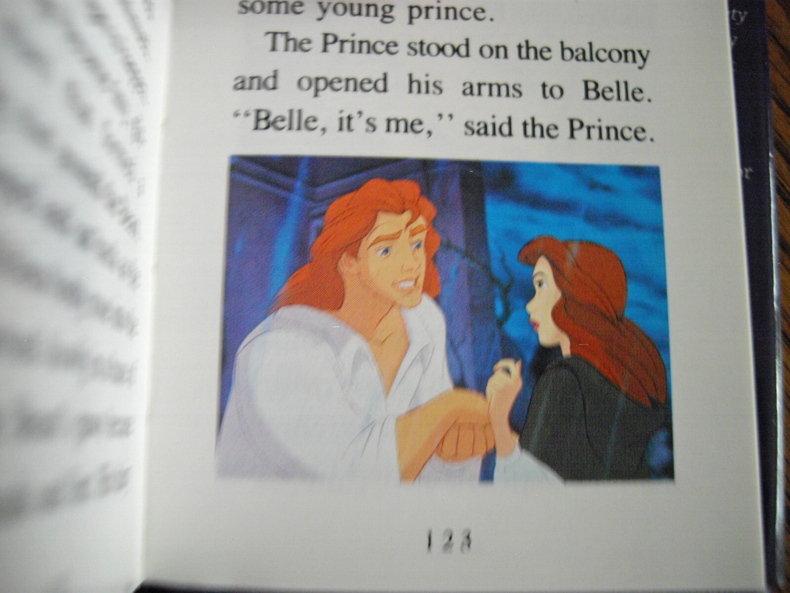 Disney Beauty and the Beast Miniature Hardback 3 1/4″ Book ~