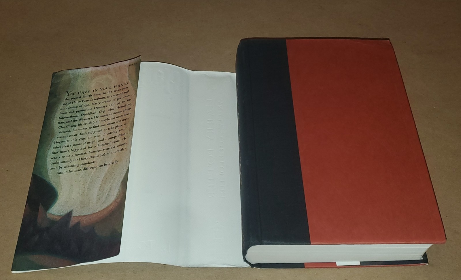 Harry Potter the Goblet of Fire 1st Edition Errors Pages 291 667