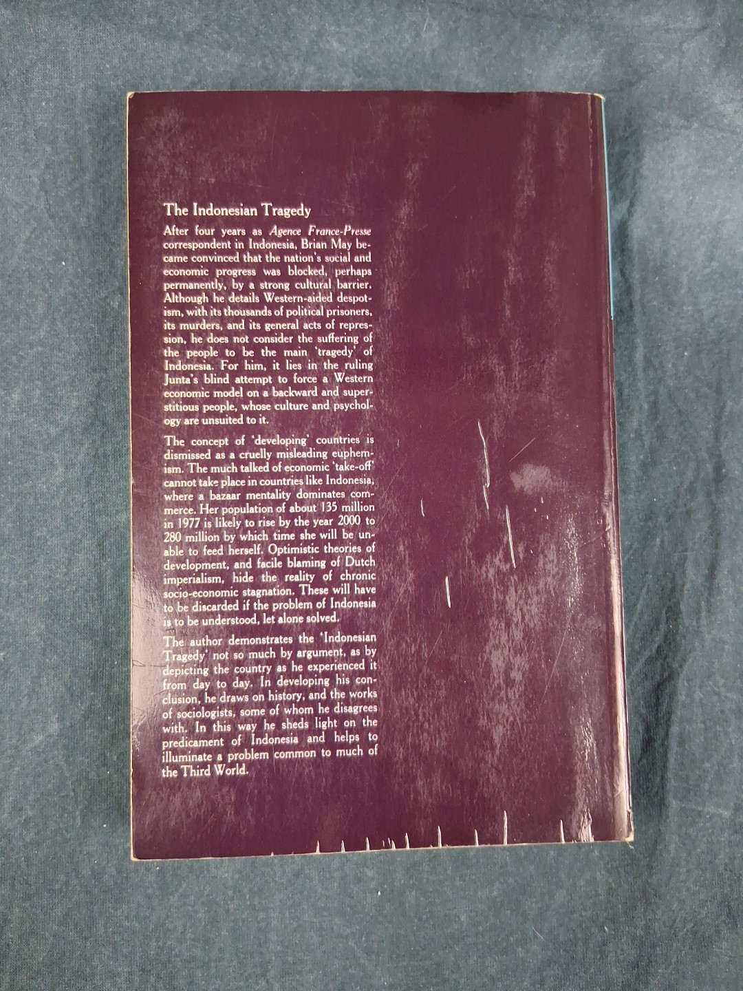 The Indonesian Tragedy Brian May PB VG