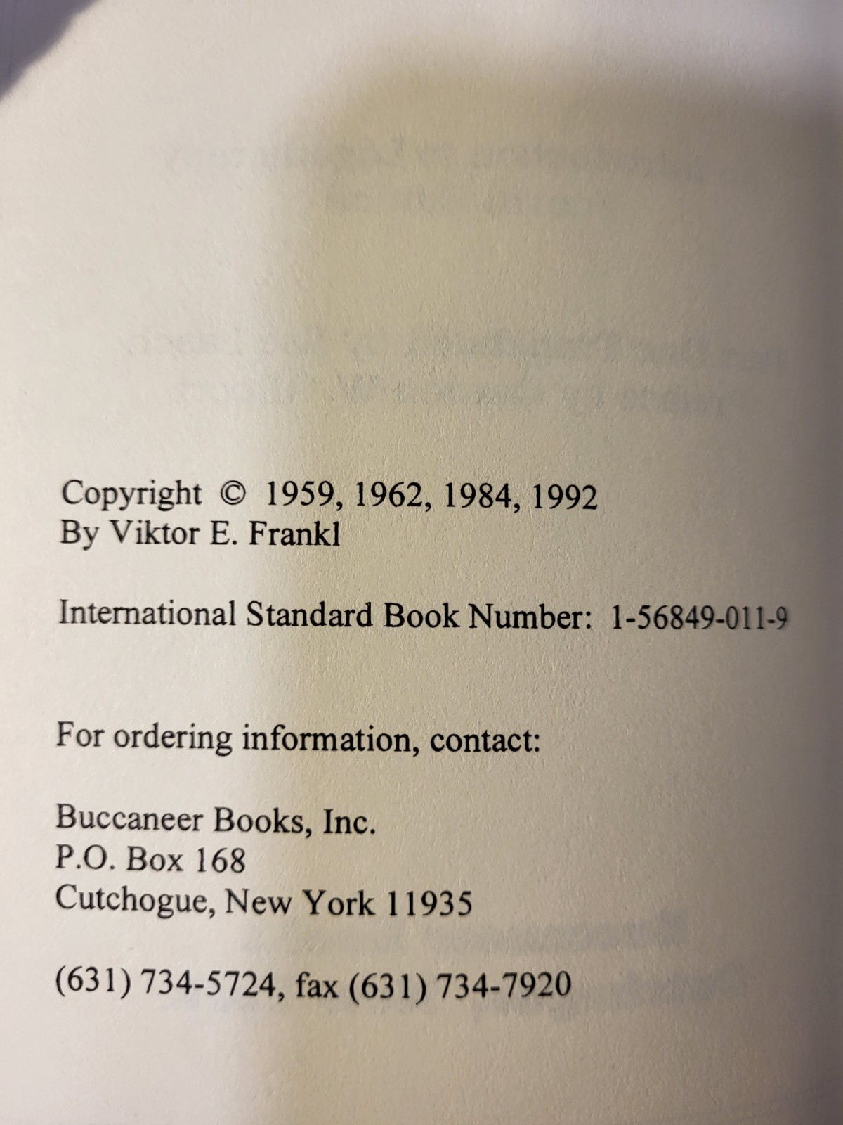 Man’s Search for Meaning : An Introduction to Logotherapy by Viktor Frankl…
