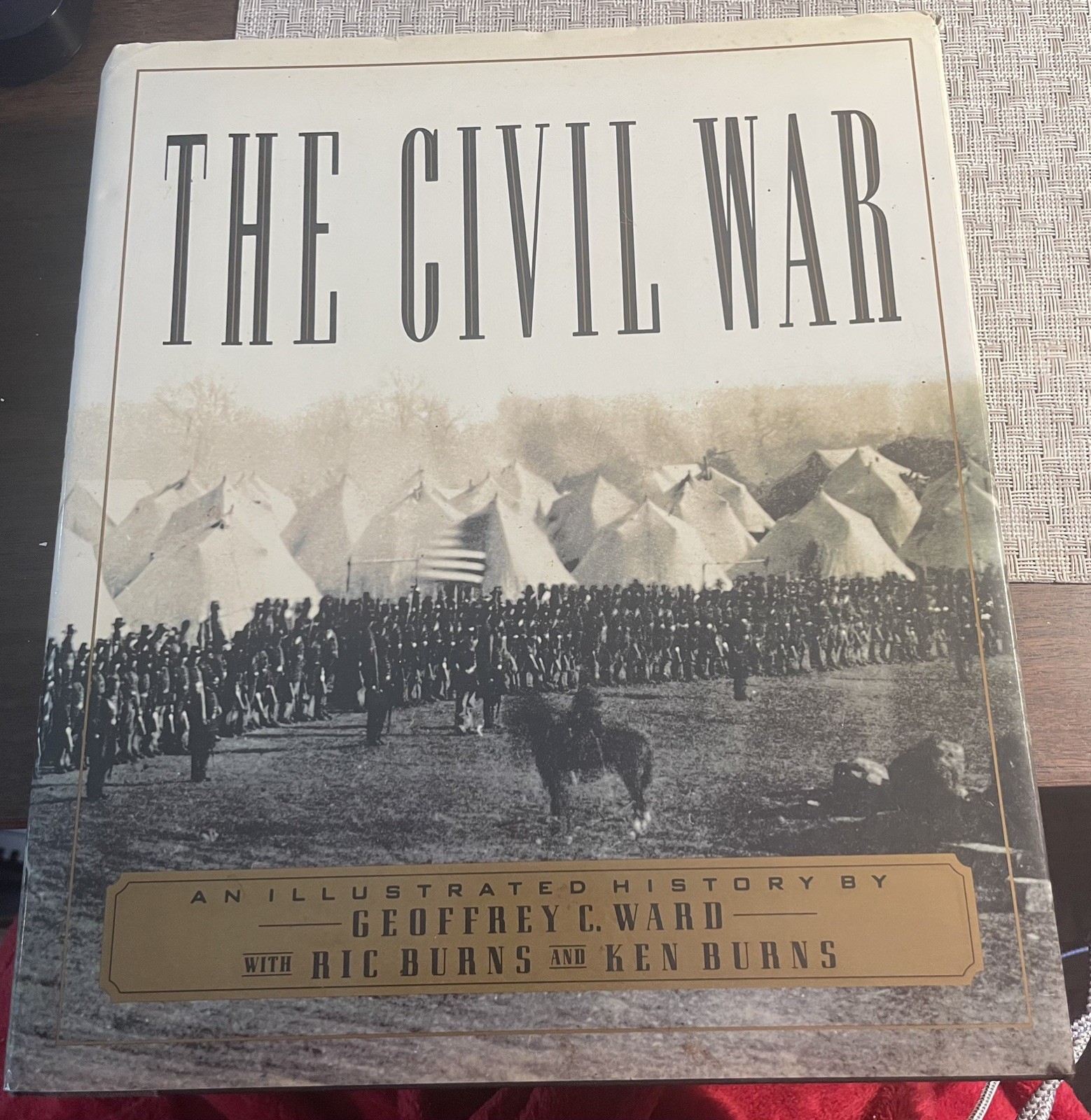 The Civil War by Geoffrey C. Ward with Ric & Ken Burns, Hardcover, 1990, VGood