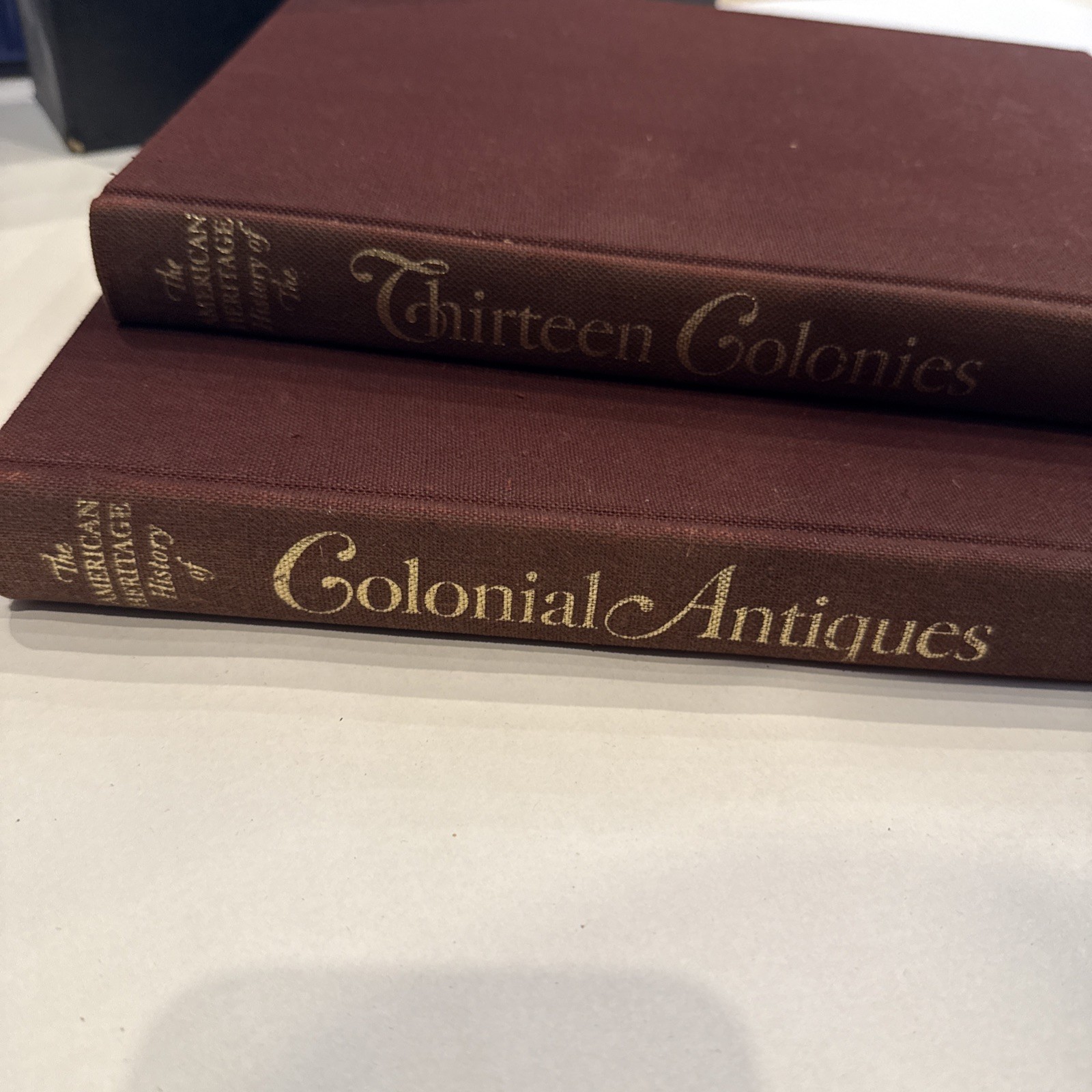 The American Heritage History Of Thirteen Colonies Colonial Antiques.