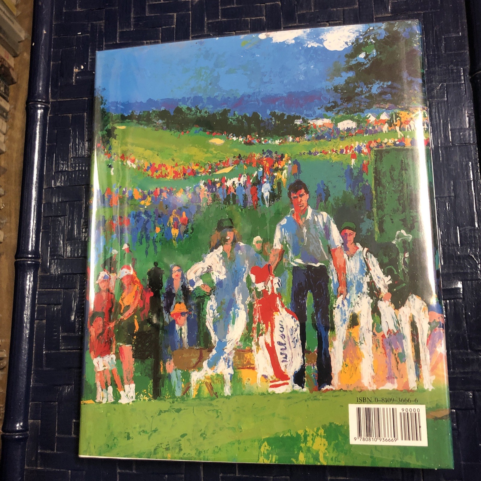 Leroy Neiman BIG-TIME GOLF Hardcover 1996 VG 4th Printing In Perfect Shape