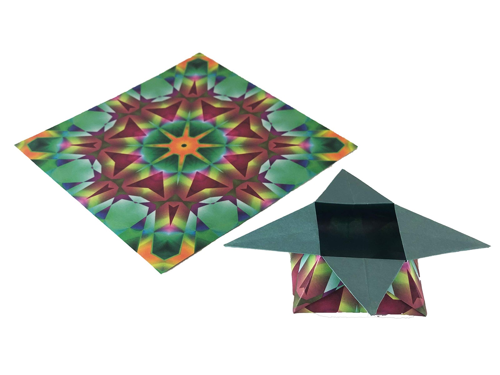 Origami Paper 100 sheets Kaleidoscope 6″ (15 cm): Tuttle Paper:…