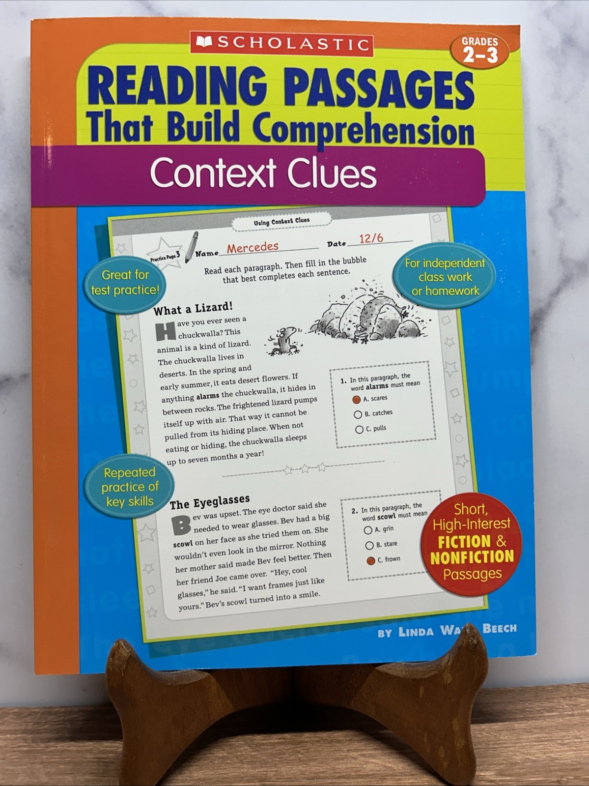 Scholastic Reading Passages That Build Comprehension CONTEXT CLUES Grades 2-3