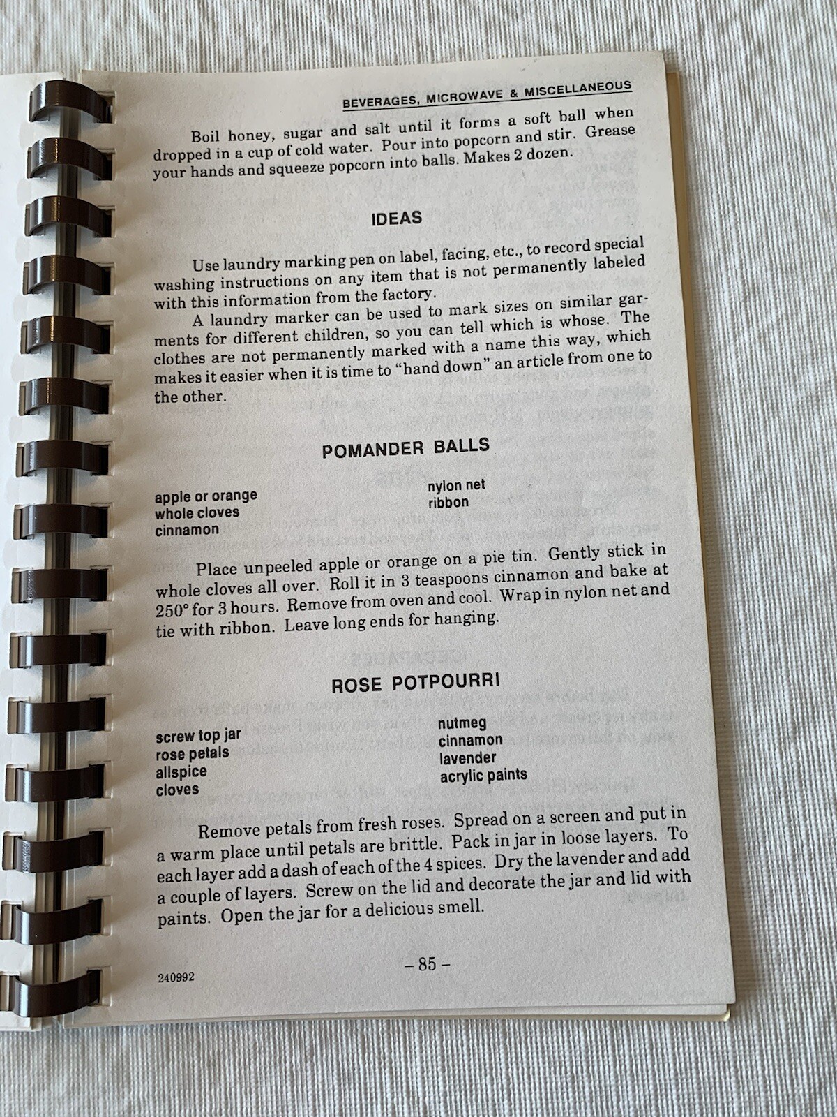 Cherished recipes Cook Book by the Mission-Aires San Diego CA. 1991?