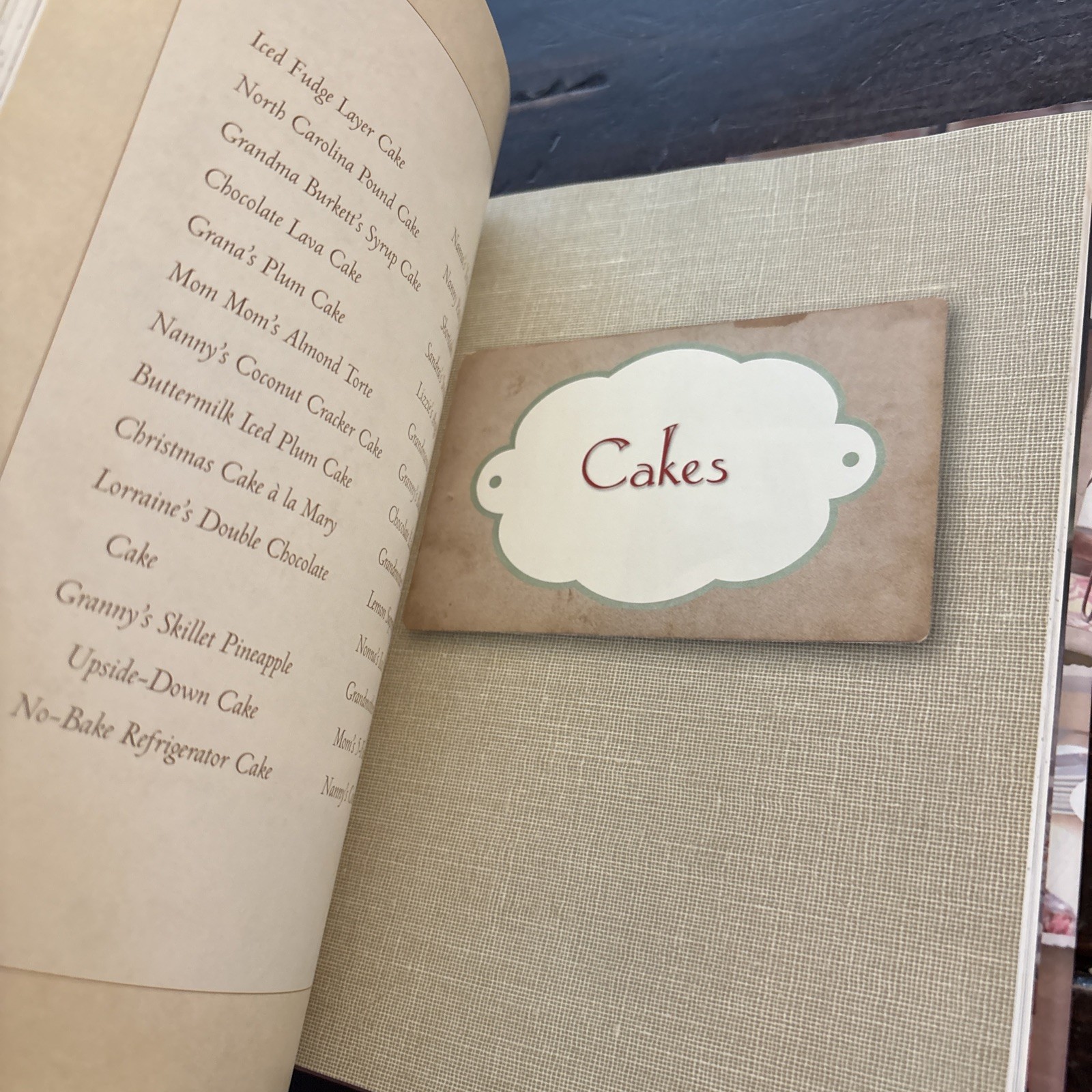 At My Grandmother’s Table : Heartwarming Stories and Cherished Recipes from the