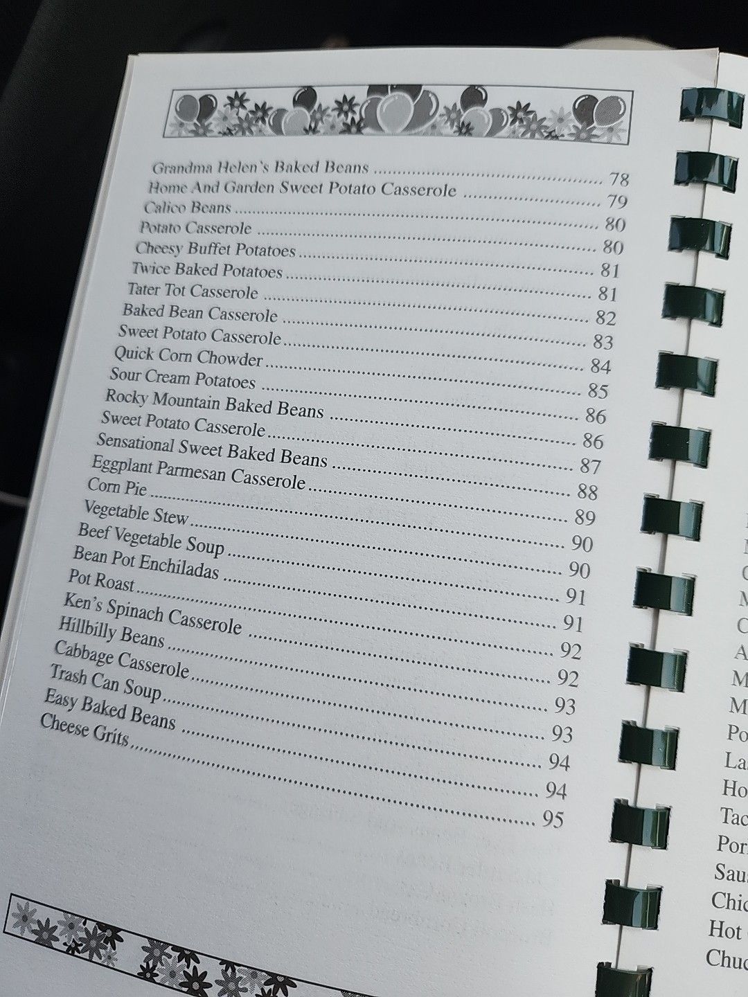 Home And Garden Party Cookbook Spiral Bound New First Edition Recipes 265 Pages