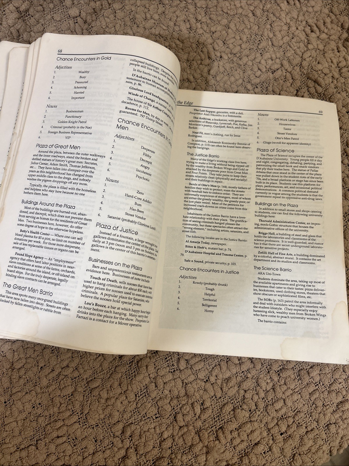 Atlas Games AG 2000 Jonathan TweetOver the Edge: Psychosurreal Roleplaying