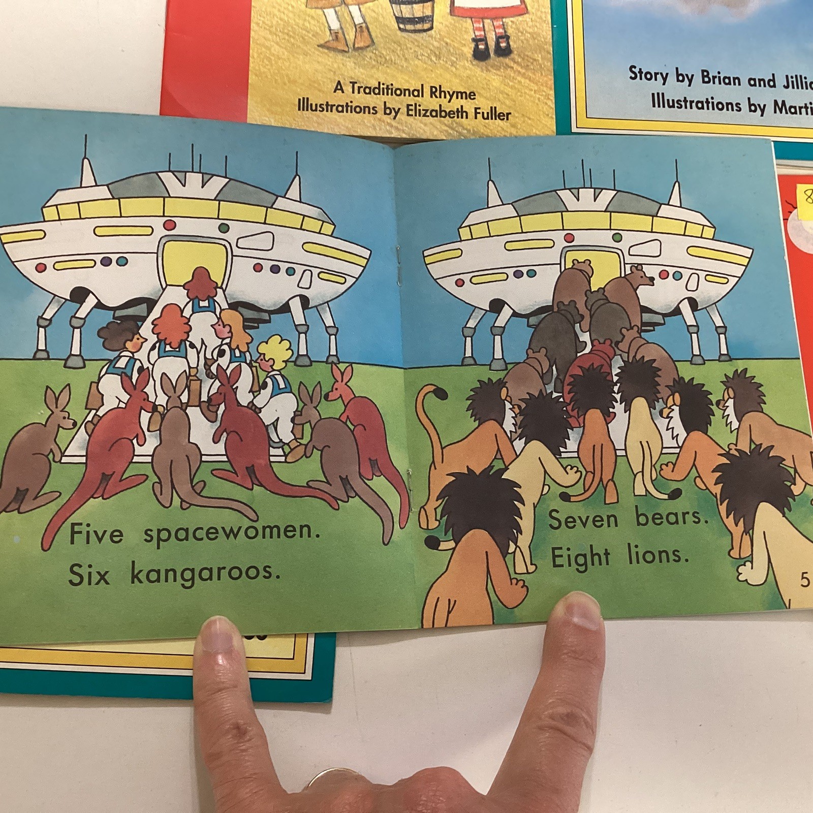 Sunshine Kindergarten 1st Grade Reader 10 Book Lot Level A-D Rigby Wright