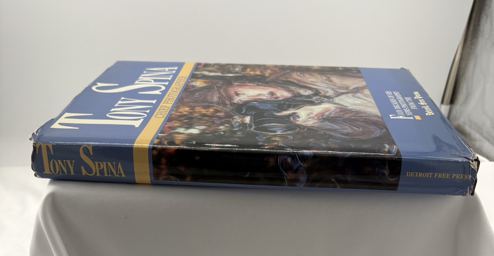 Tony Spina Chief Photographer Detroit Free Press 1988 1st Ed. Signed/Inscribed