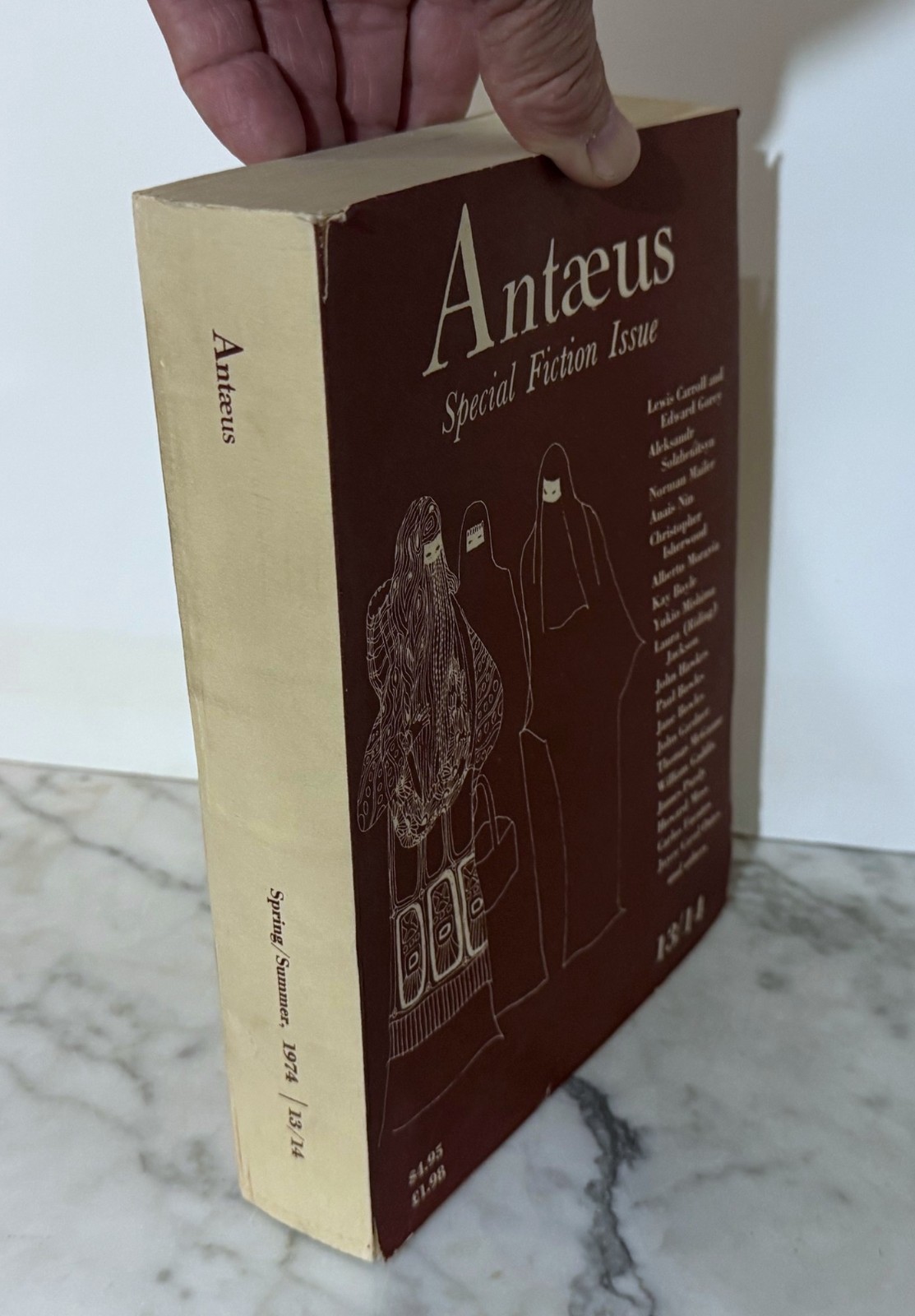 ANTAEUS: SPECIAL FICTION ISSUE – No. 13/14 SPRING/SUMMER 1974 – DANIEL HALPERN