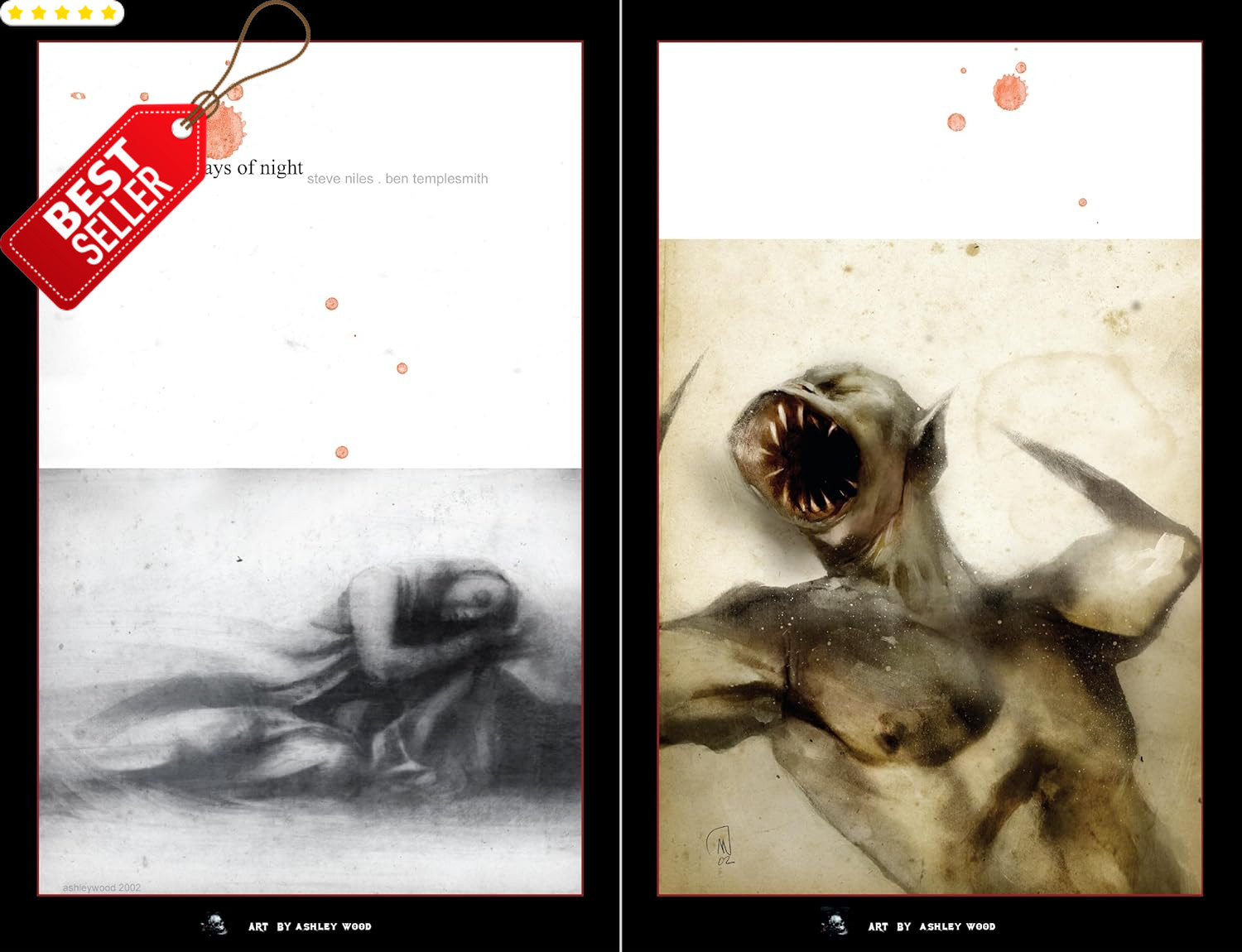 30 Days of Night Deluxe Edition Book One Horror Graphic Novel – US