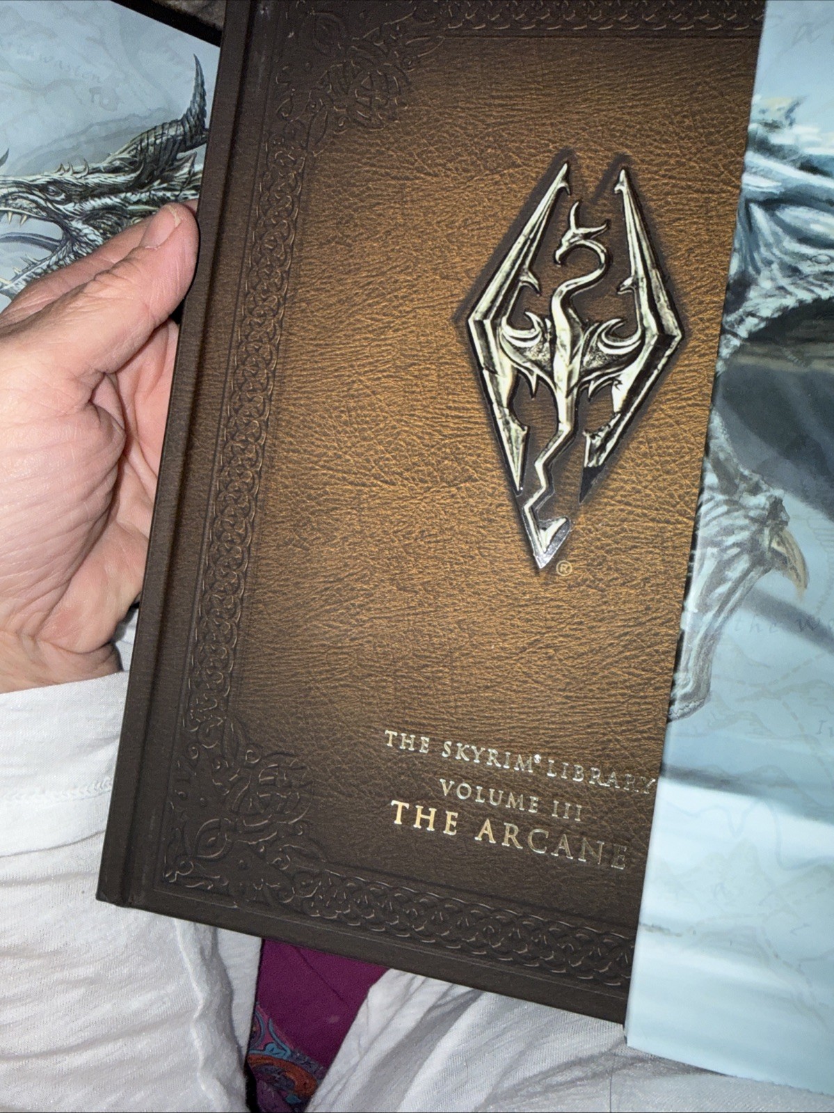 The Skyrim Library – Volumes I, II & III (Box Set) (Hardbacks) EUC!