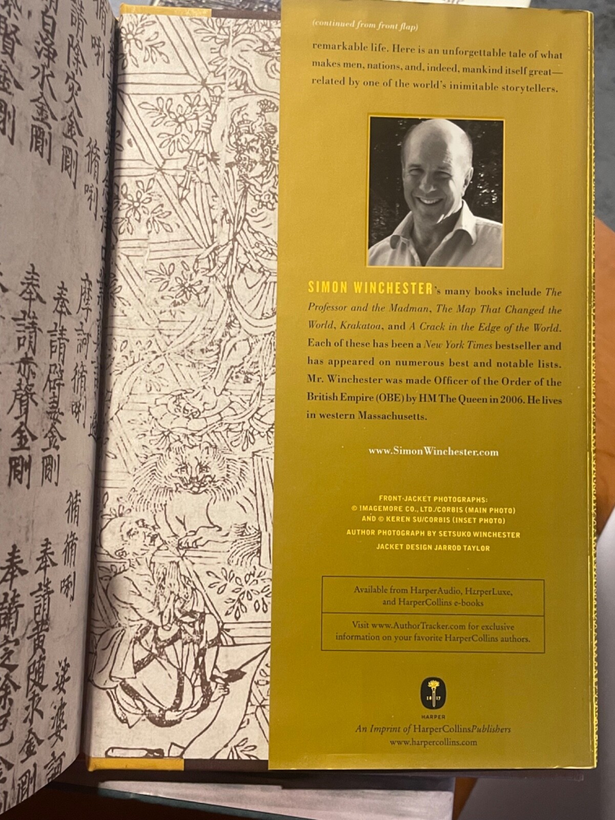 The Man Who Loved China – Simon Winchester – First Edition Near Fine