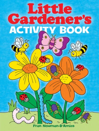 Little Gardeners Activity Book (Dover Coloring Books) – Paperback – VERY GOOD