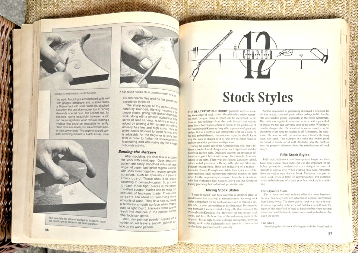 Black Powder Hobby Gunsmithing Book Vintage Fadala and Storey PB 1994 DBI Books