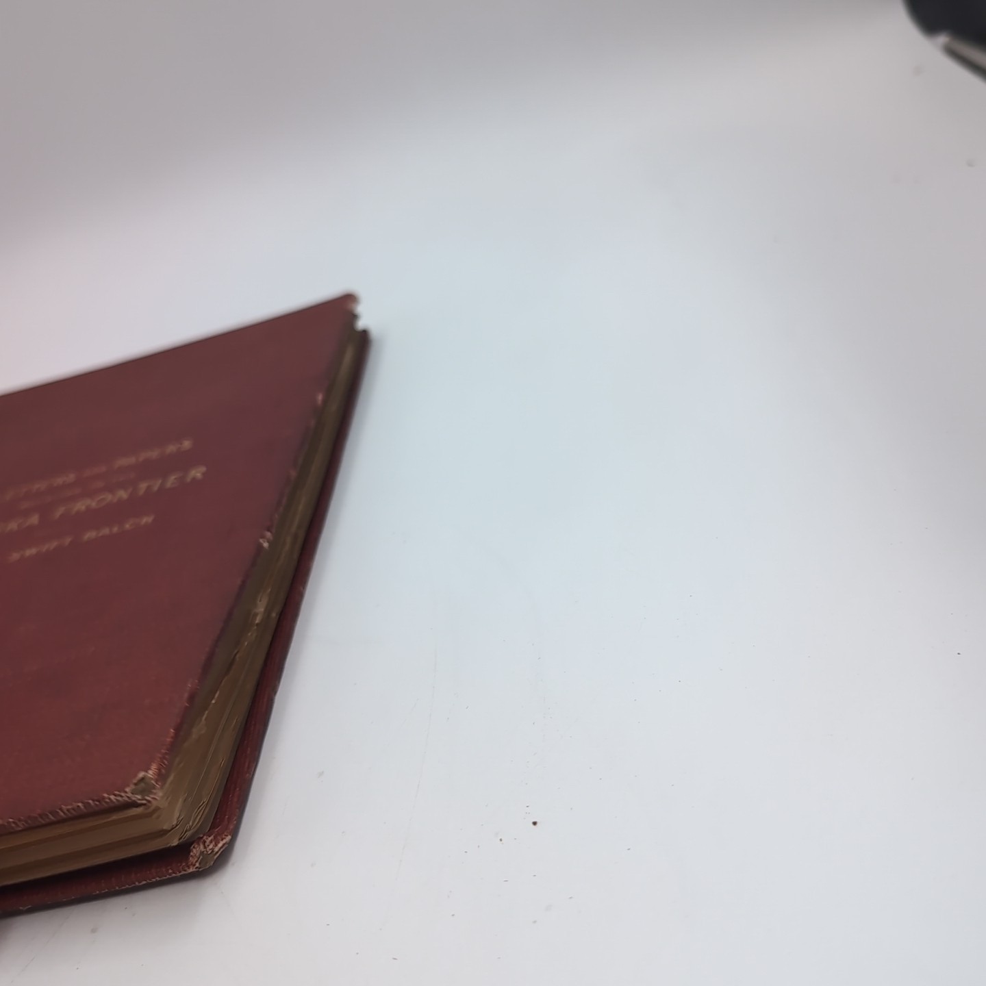 Letters And Papers Alaska Frontier thomas Balch 1904 Antique Hardcover Book