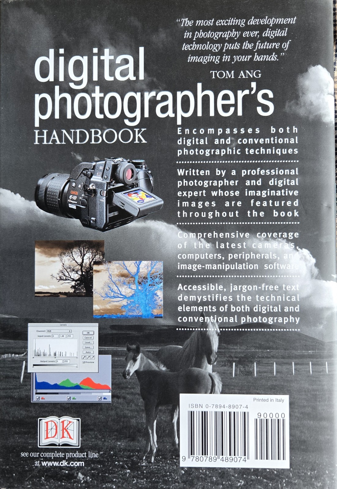 Digital Photographer’s Handbook Tom Ang c.2002 HB & DJ