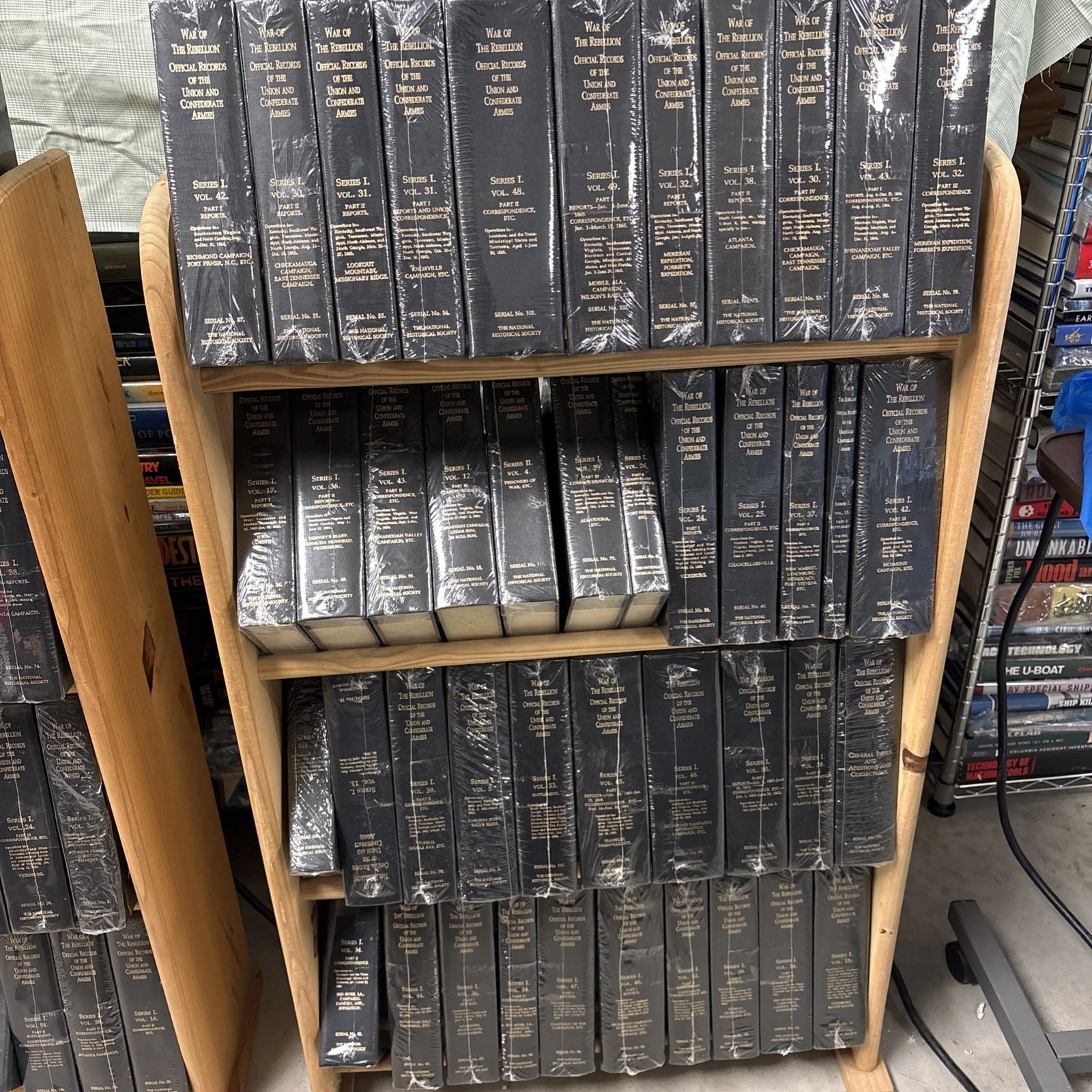 FULL 82 SET – WAR OF THE REBELLION OFFICIAL RECORDS OF THE UNI CIVIL WAR – NEW
