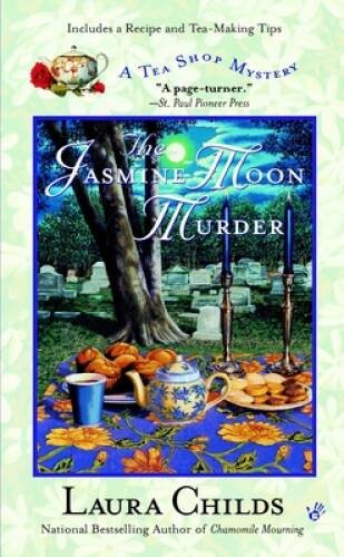The Jasmine Moon Murder (A Tea Shop Mystery) – Mass Market Paperback – GOOD