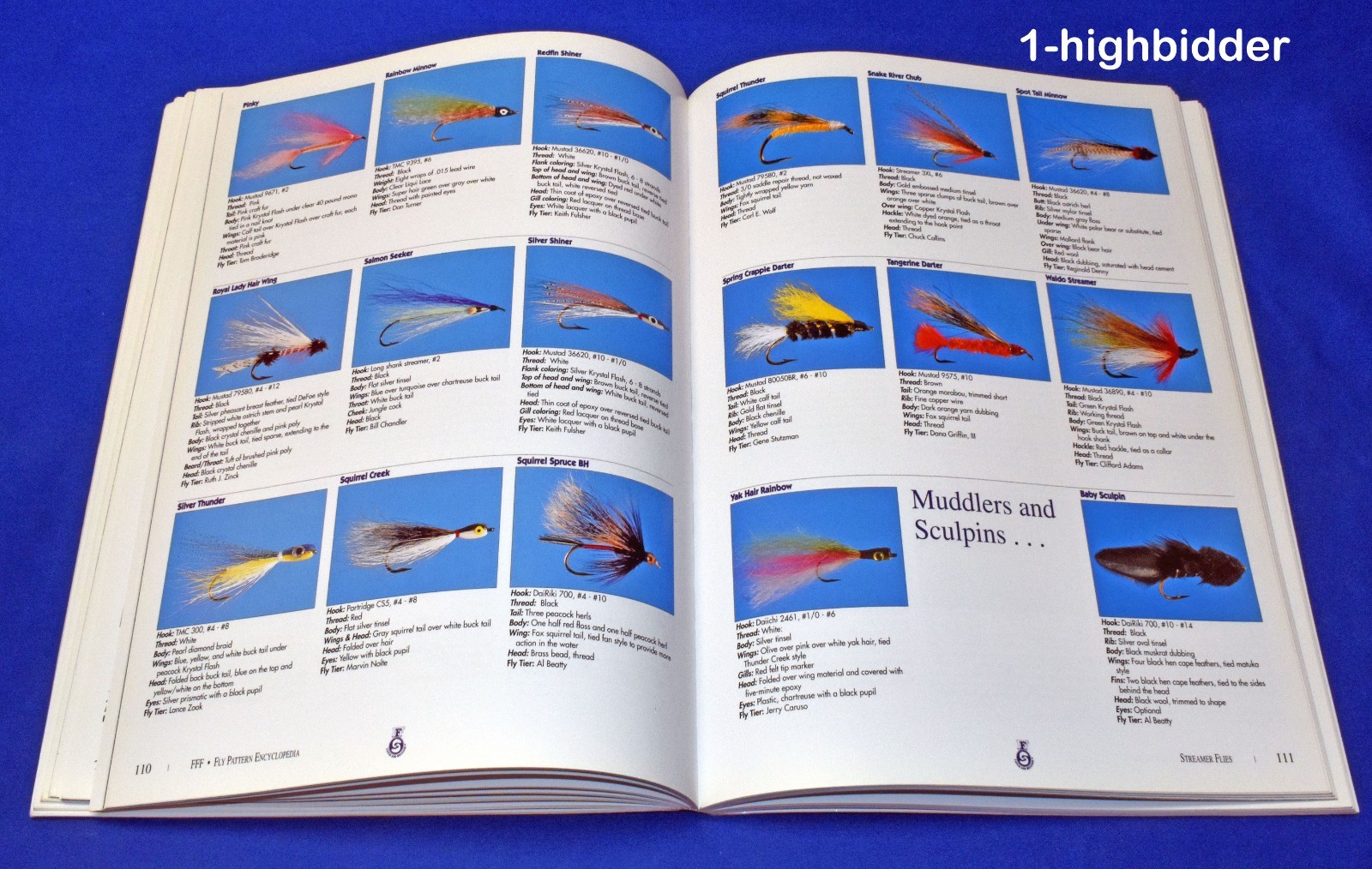 Fly Pattern Encyclopedia 1600 Patterns FFF Beatty Fly Tying Reference Guide