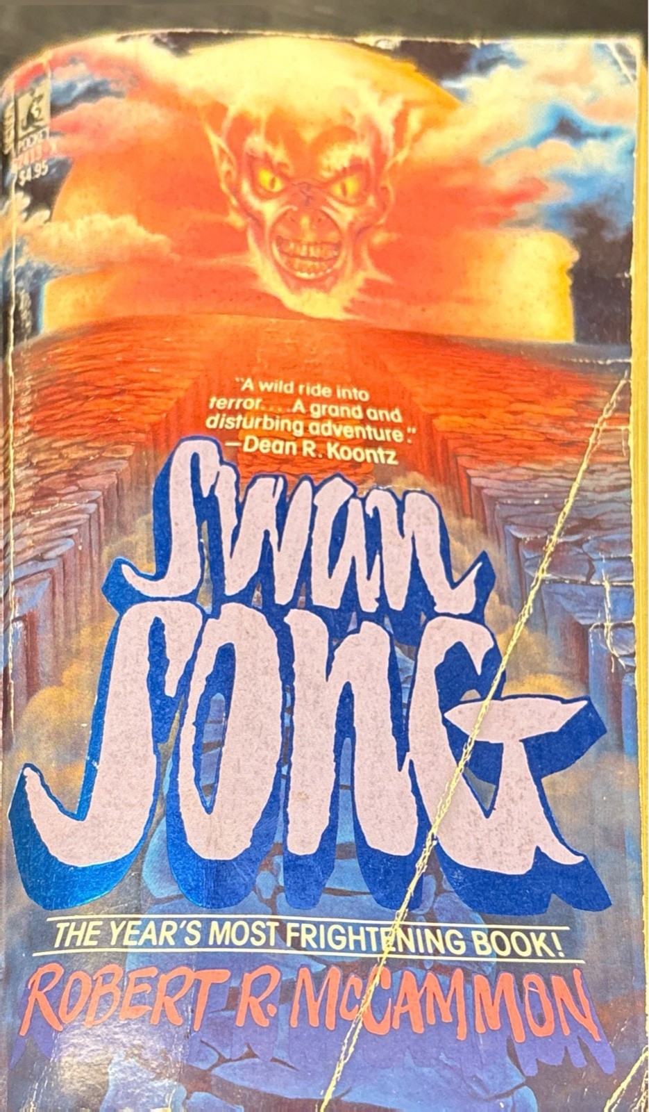 Swan Song by Robert R. McCammon 1987 Pocket Paperback