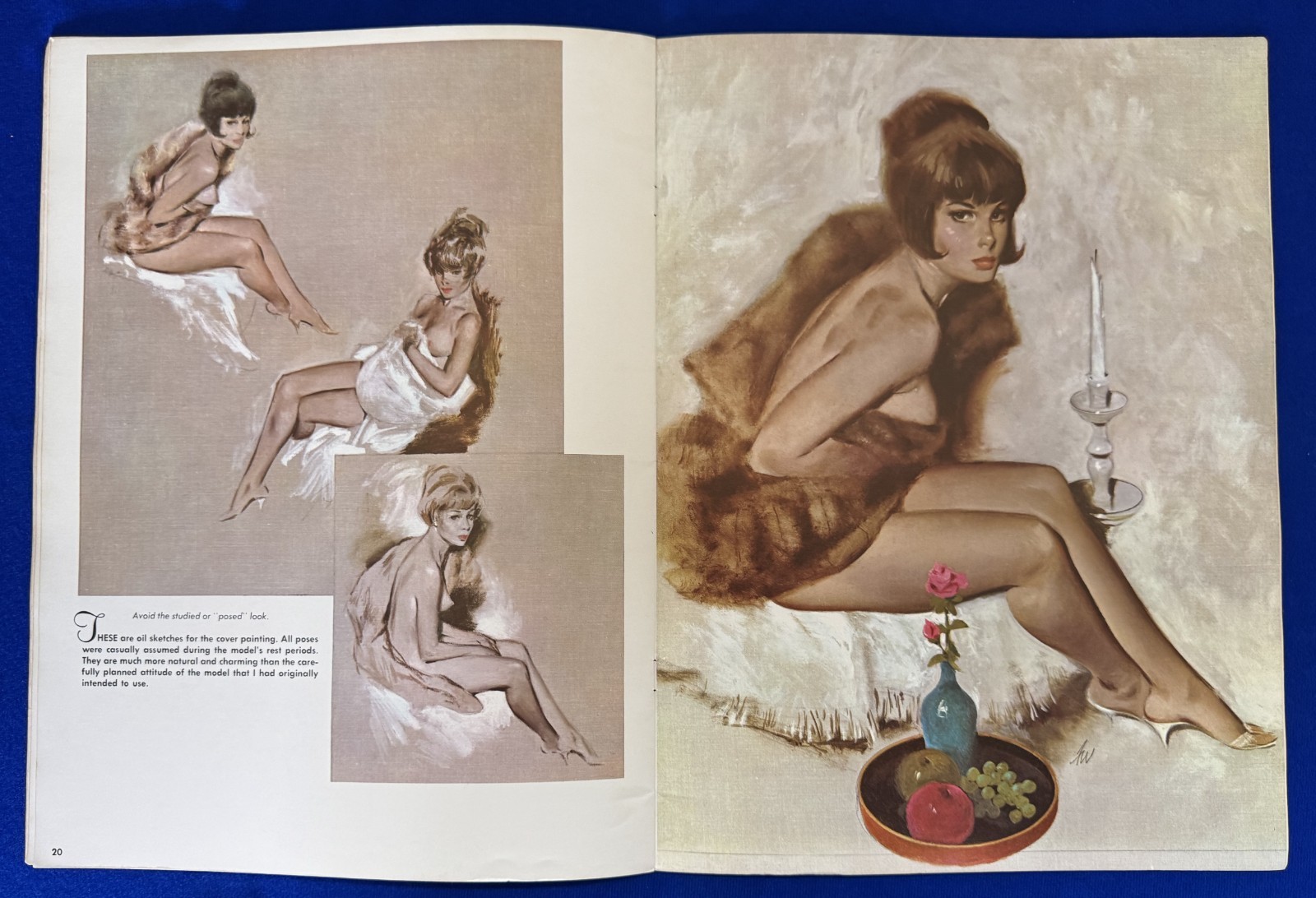 Vintage The Nude by Fritz Willis-Drawing & Painting -Walter T. Foster Art Series
