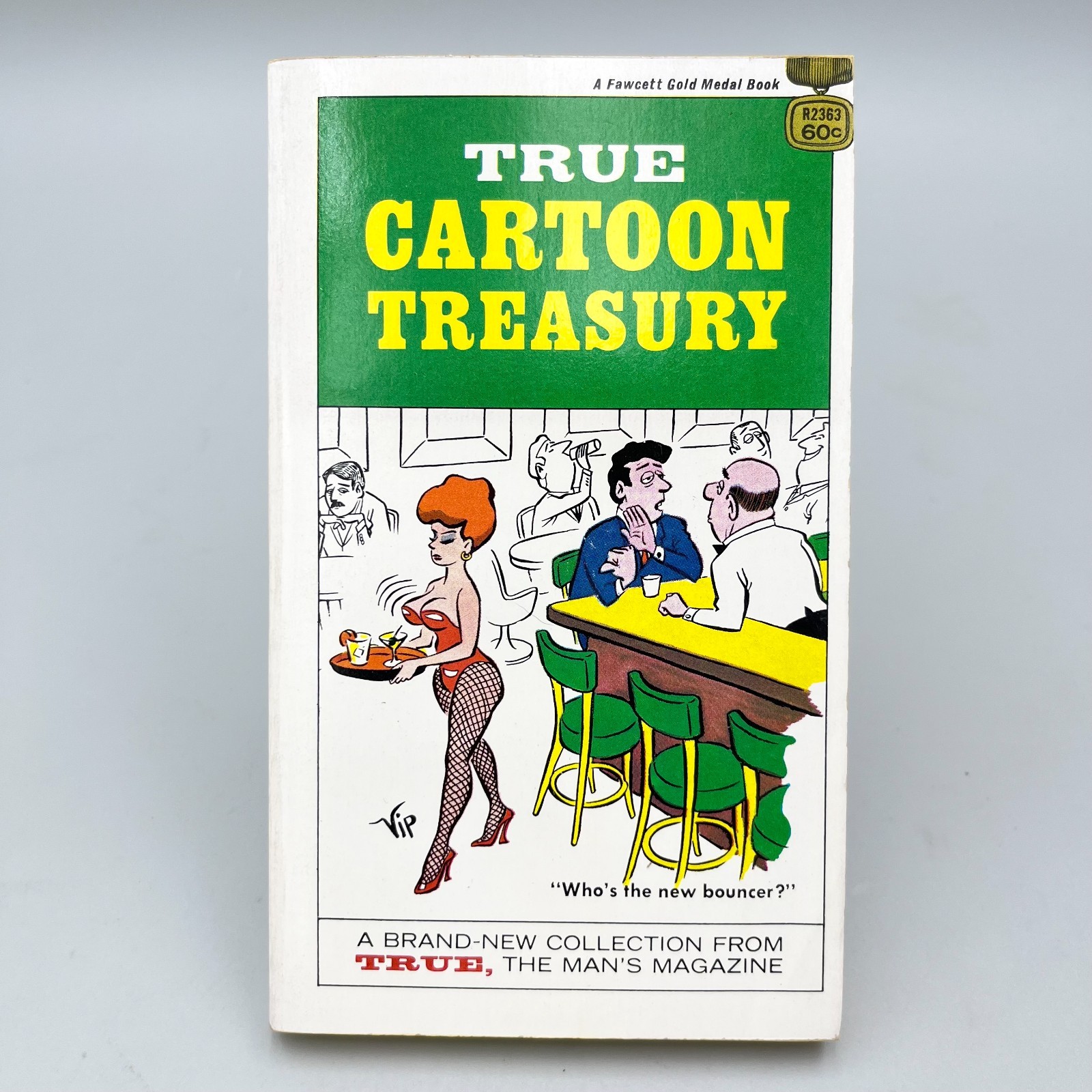 TRUE Magazine Cartoon Treasury, Fawcett PB 1968 Adult Humor Comics, Excellent