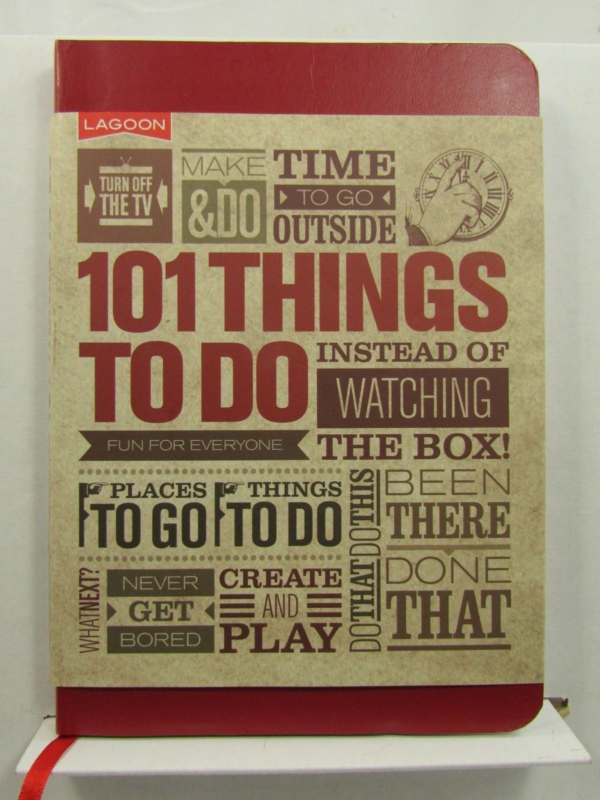 Lagoon Turn Off The TV 101 Things To Do Fun Activity Game Suggestion Book Gift