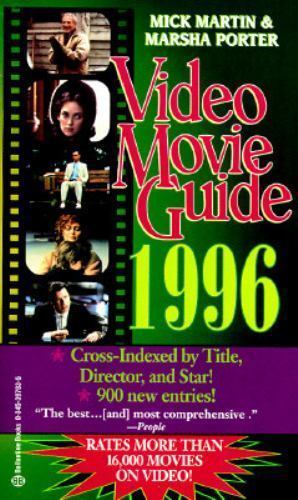 Video Movie Guide 1996 by Mick Martin