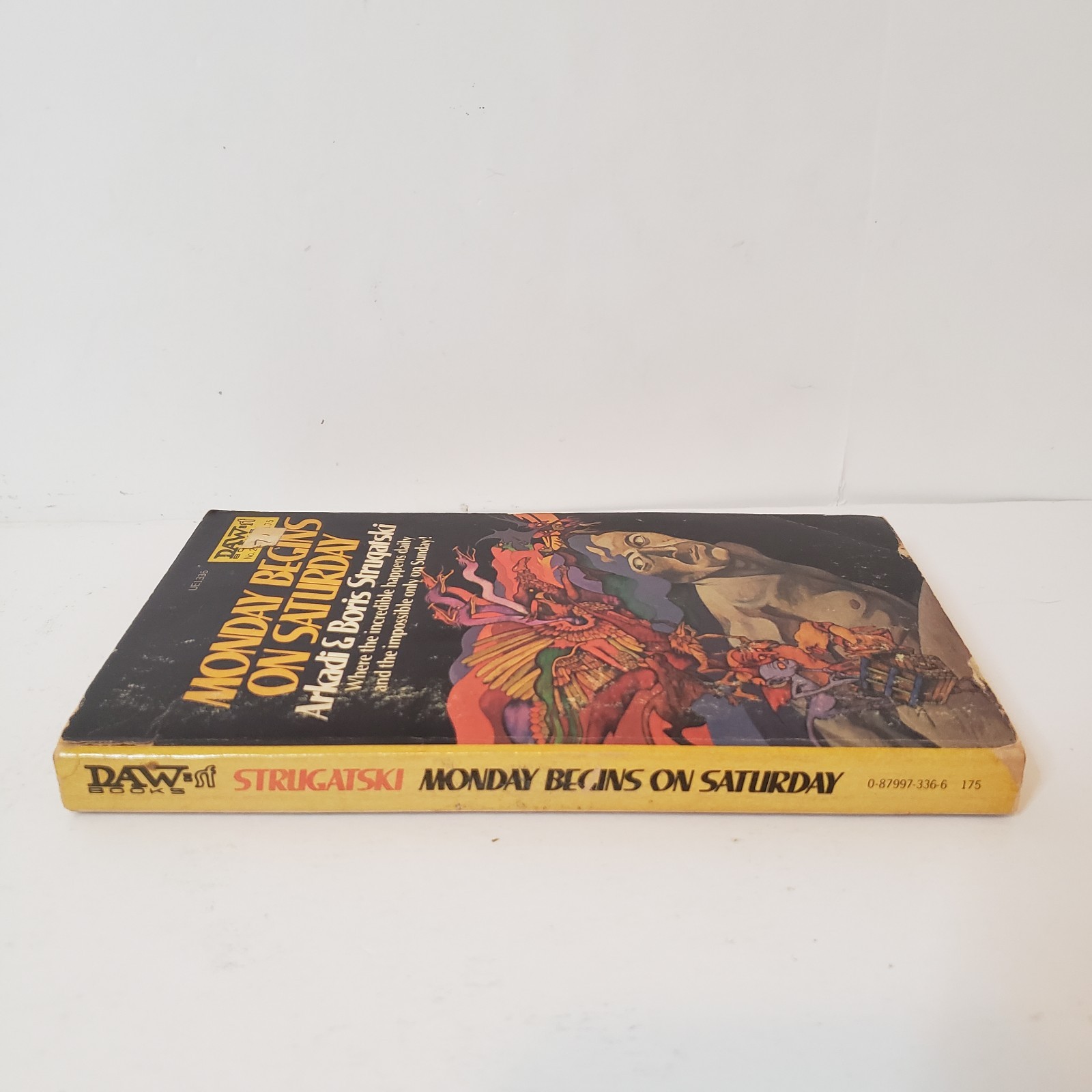 Monday Begins On Saturday Paperback Book Arkadi & Boris Strugatski DAW 1977