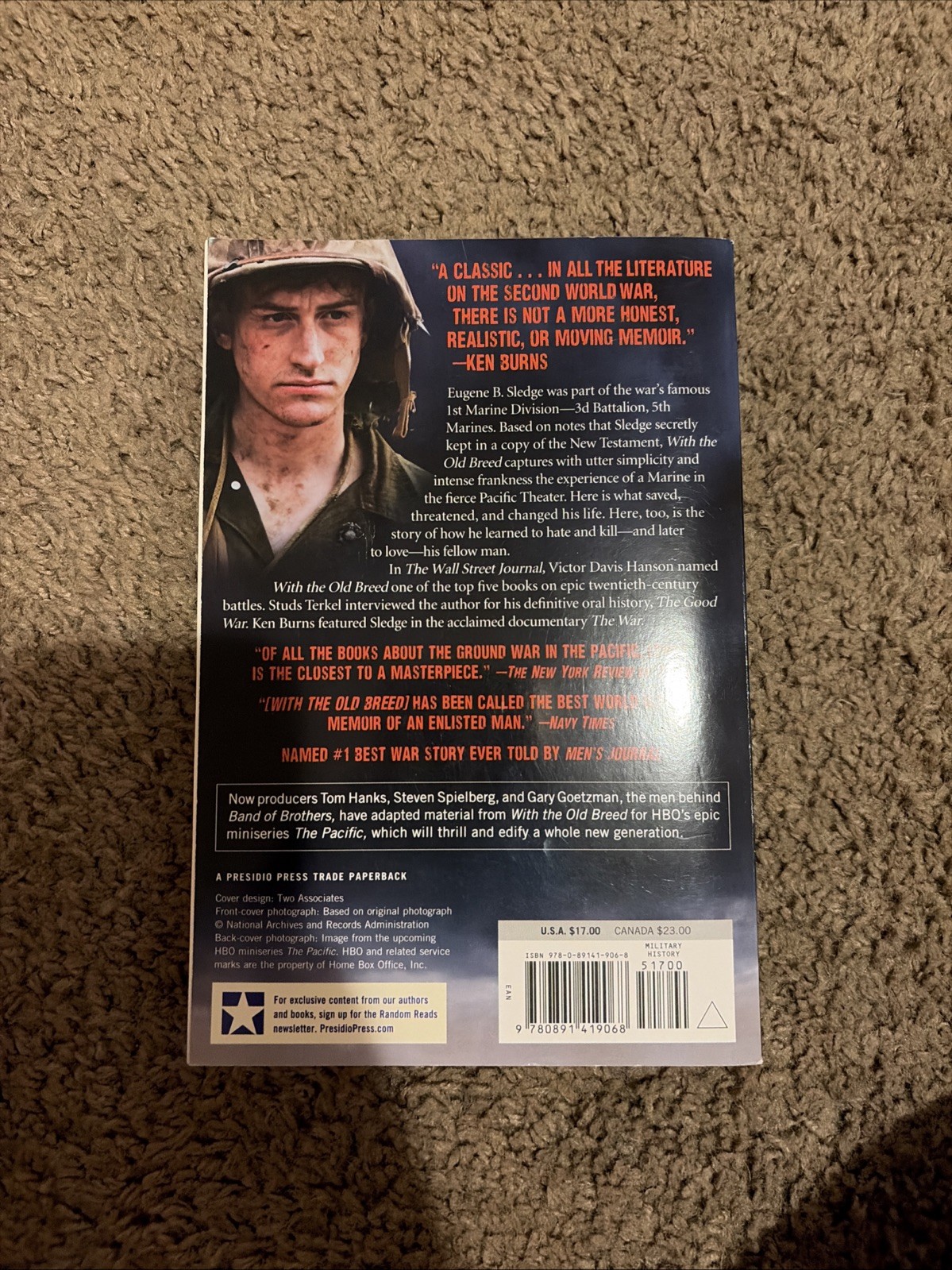 With the Old Breed by E. B. Sledge (2007, Trade Paperback)